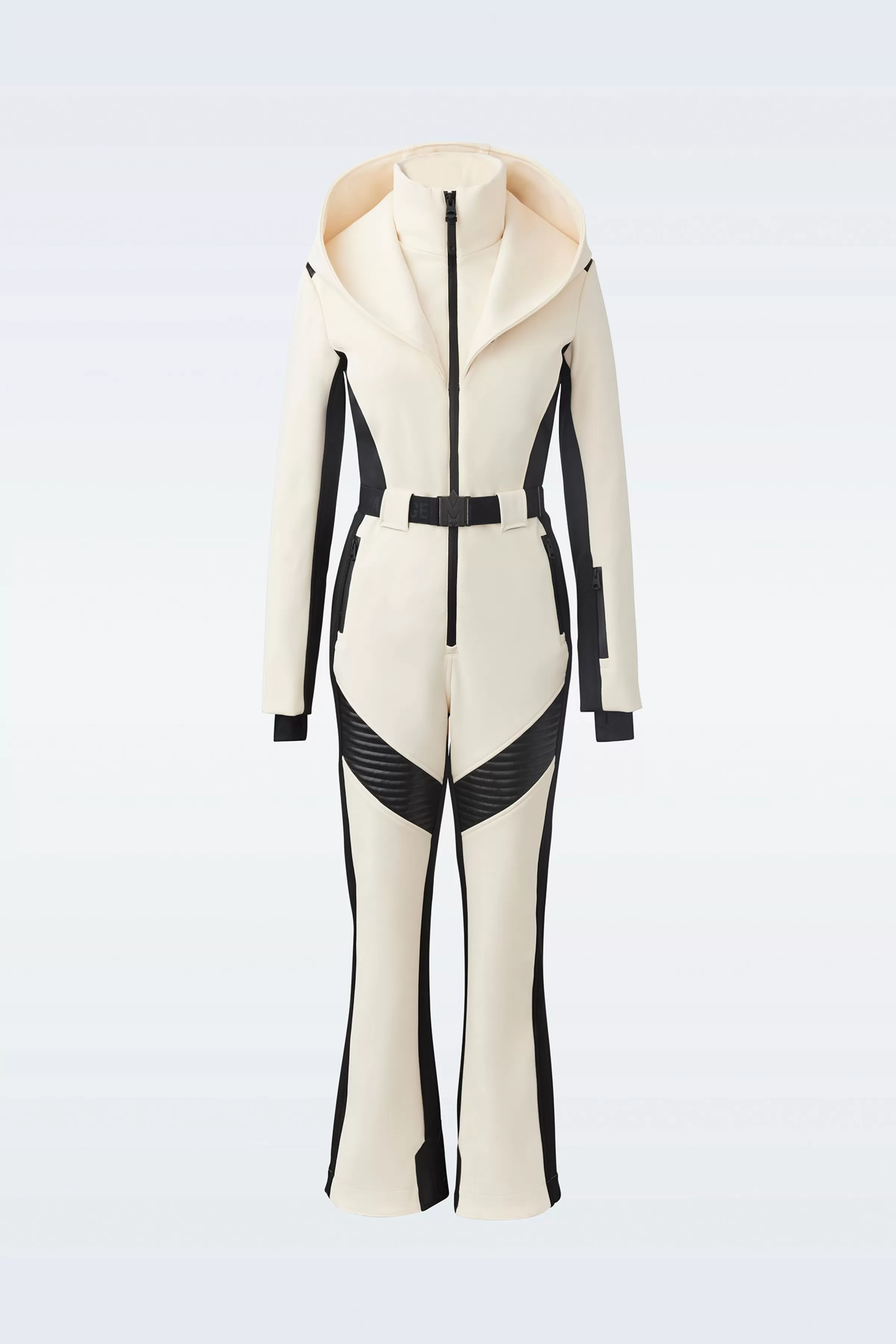 Elle, Agile-360 Down Ski Suit With Removable Hood And Shearling Trim For Ladies | ® US | Mackage Cheap
