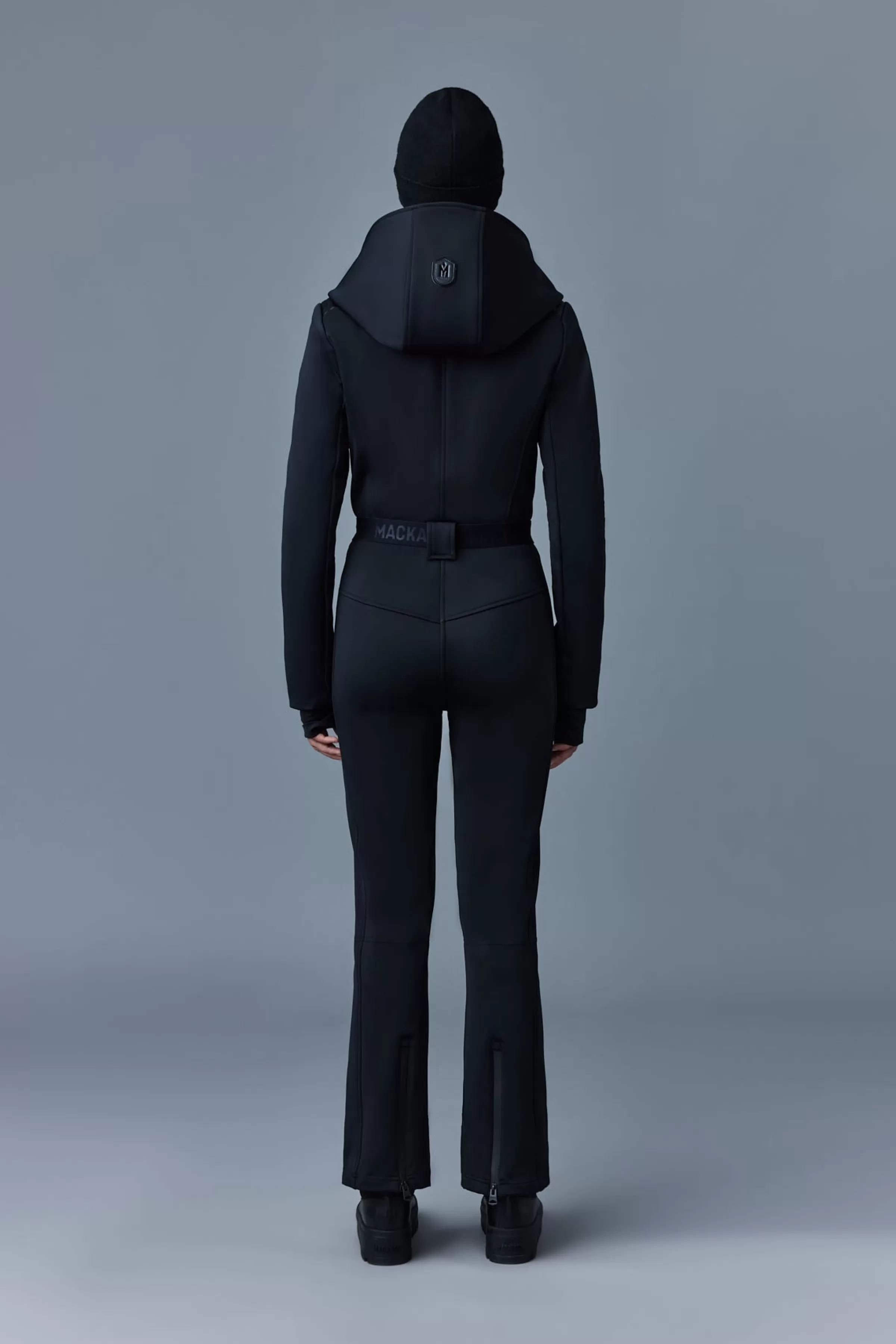 Elle, Agile-360 Down Ski Suit With Removable Hood And Shearling Trim For Ladies | ® US | Mackage Cheap