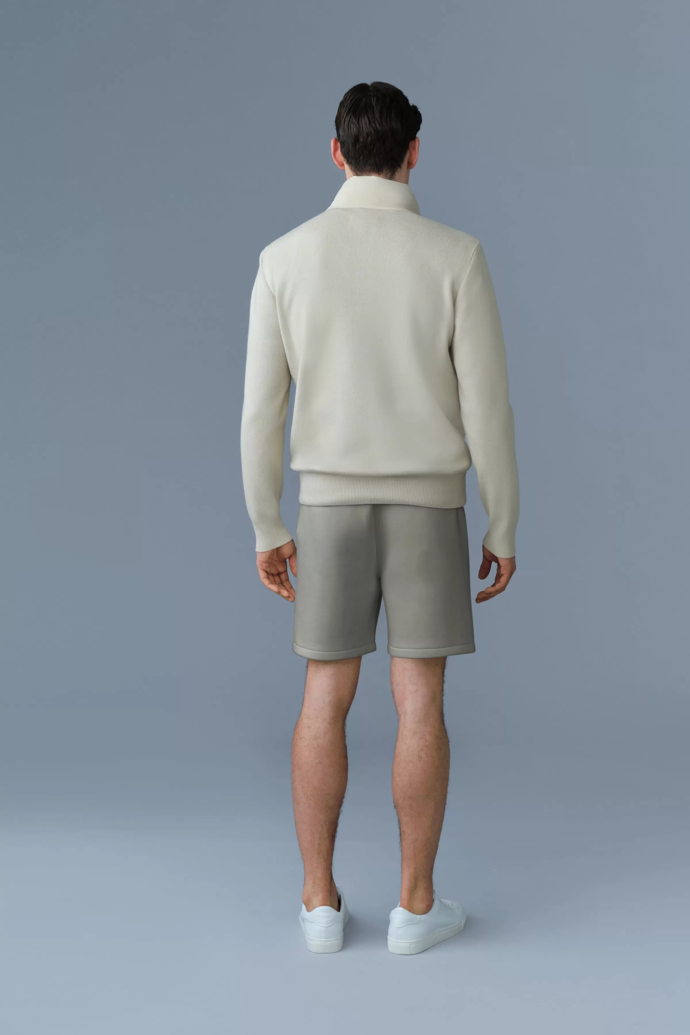 Elwood Jersey Bermuda Shorts For Men | ® US | Mackage Cheap