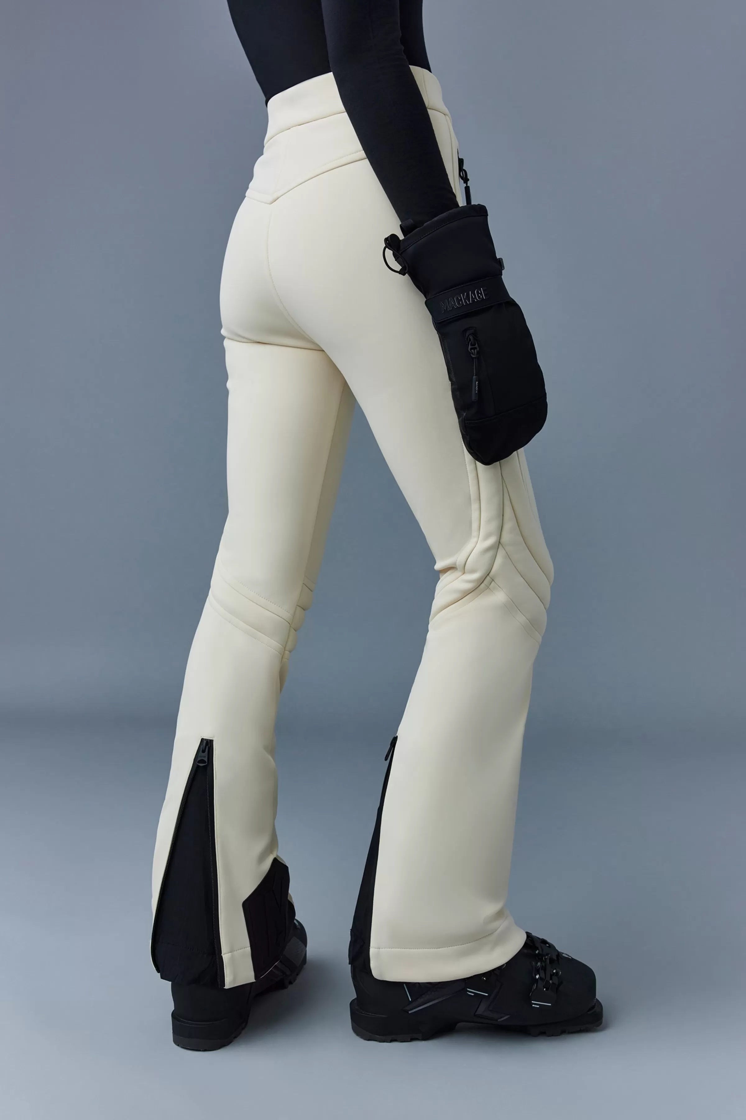 Erika, Techno Fleece Ski Pants With Snow Gaiter For Ladies | ® US | Mackage Store