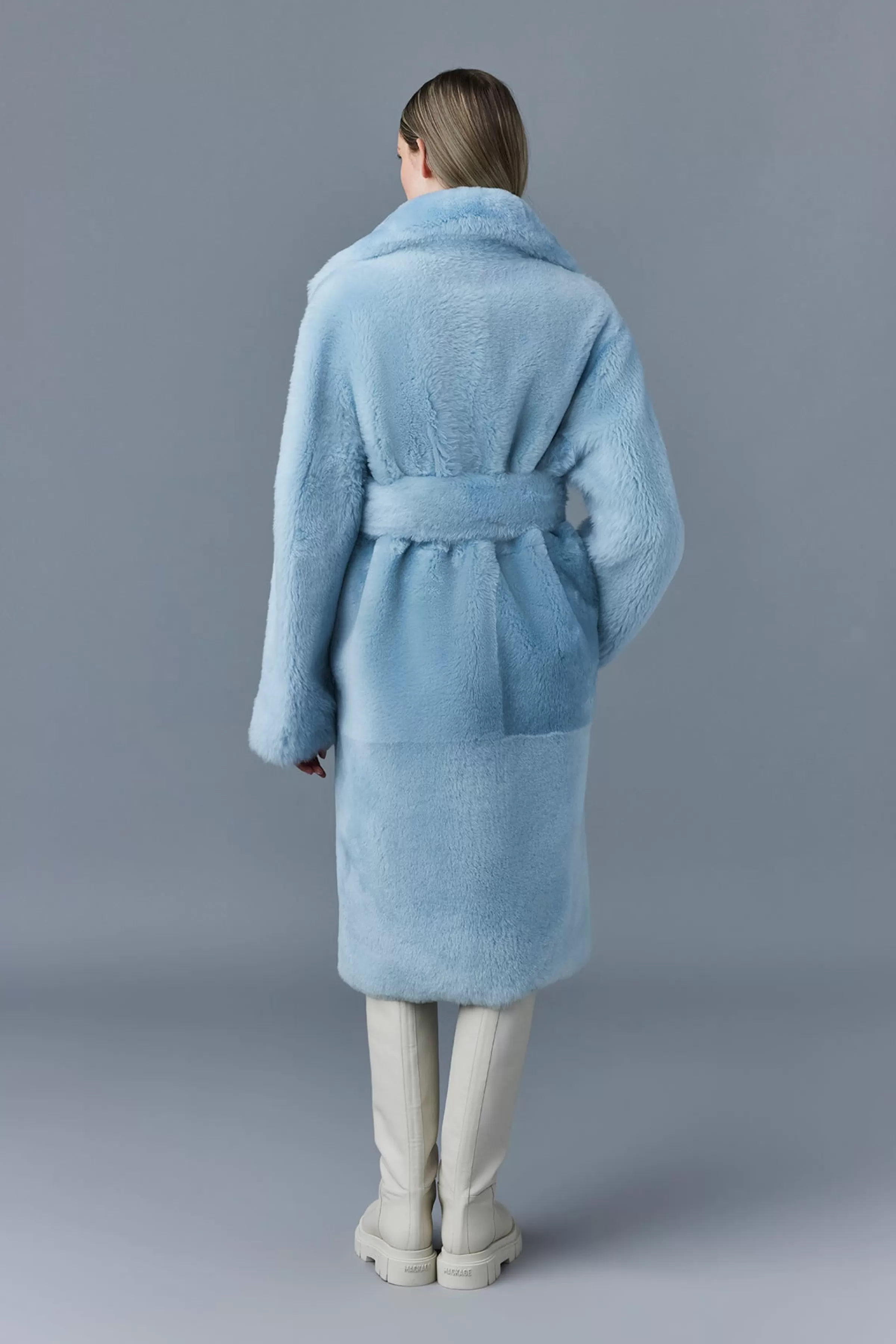 Etienne, Shearling Coat With Belt For Ladies | ® US | Mackage Hot
