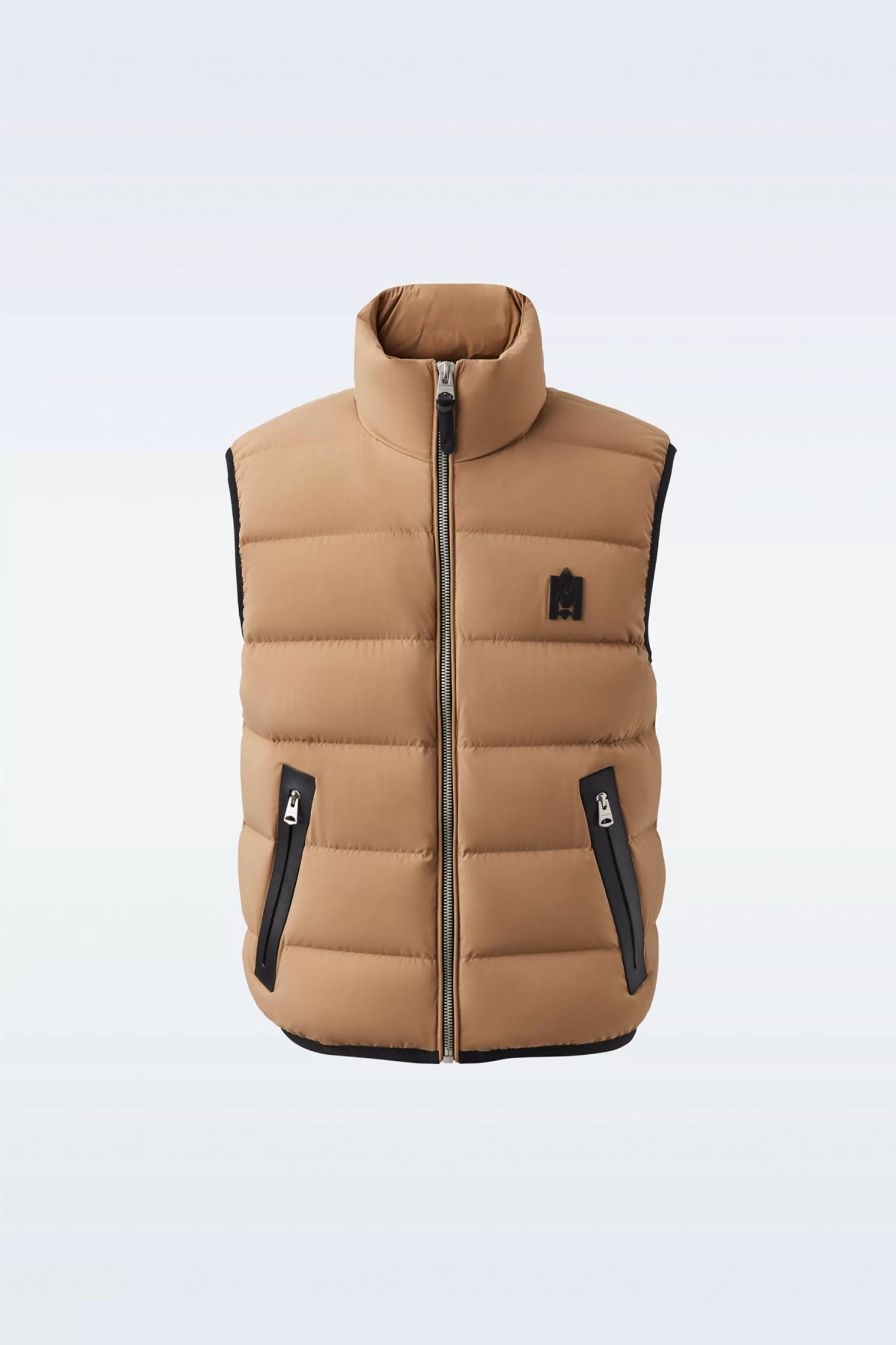 Fisher Stretch Light Down Vest With Stand Collar For Men | ® US | Mackage Best