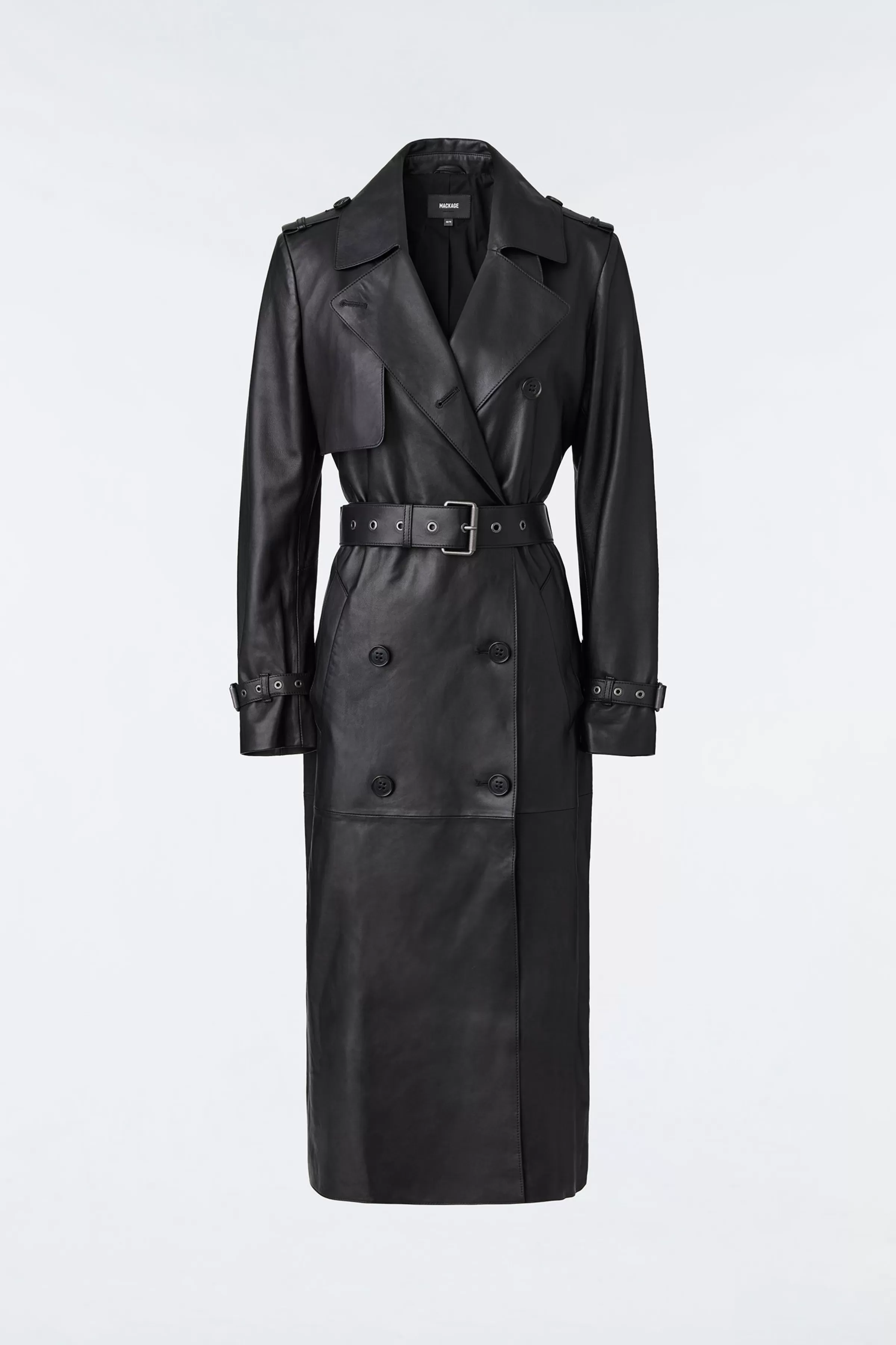 Gael, (R) Leather Trench Coat With Belt For Ladies | ® US | Mackage Cheap