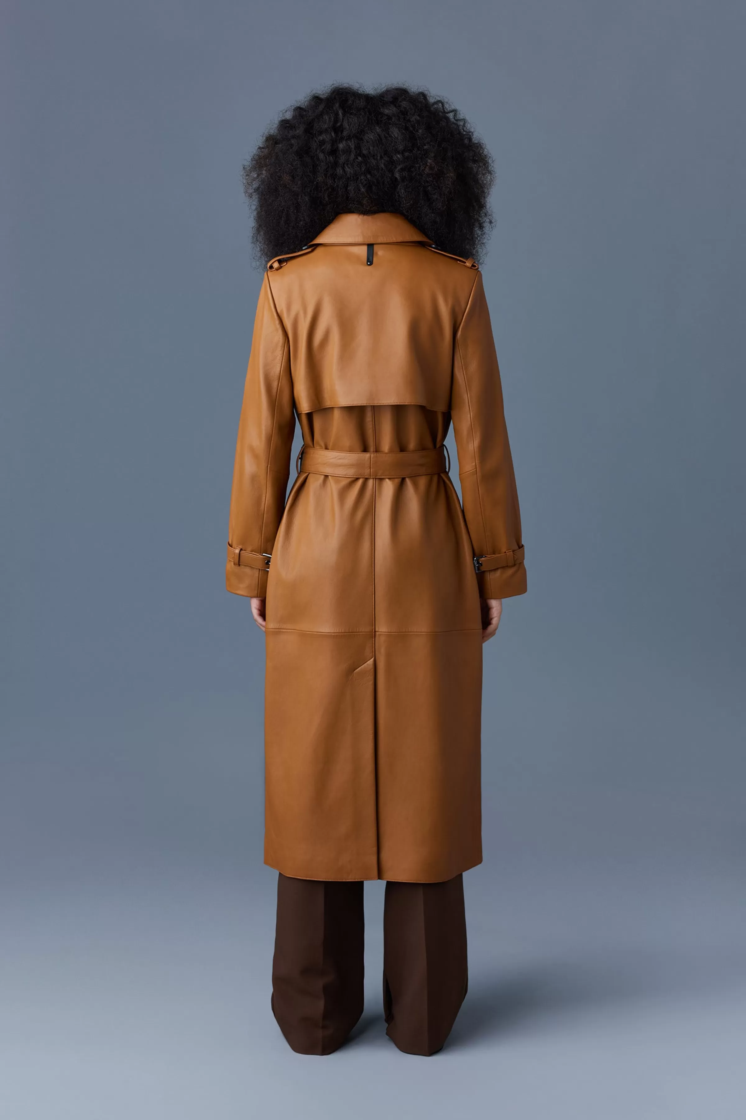 Gael, (R) Leather Trench Coat With Belt For Ladies | ® US | Mackage Cheap