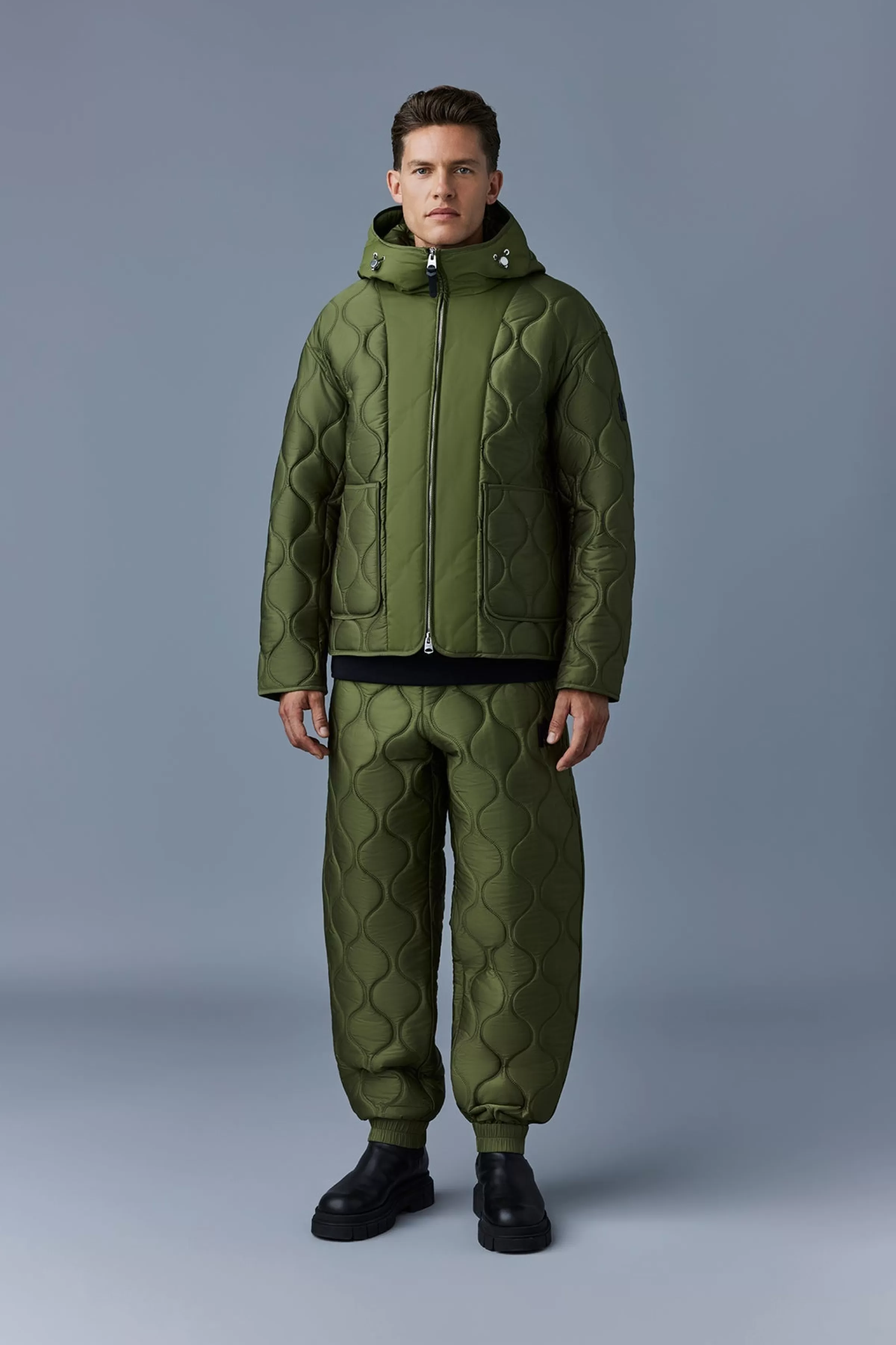 Gerry, Heritage Heat Stamp Quilted Jacket For Men | ® US | Mackage Fashion