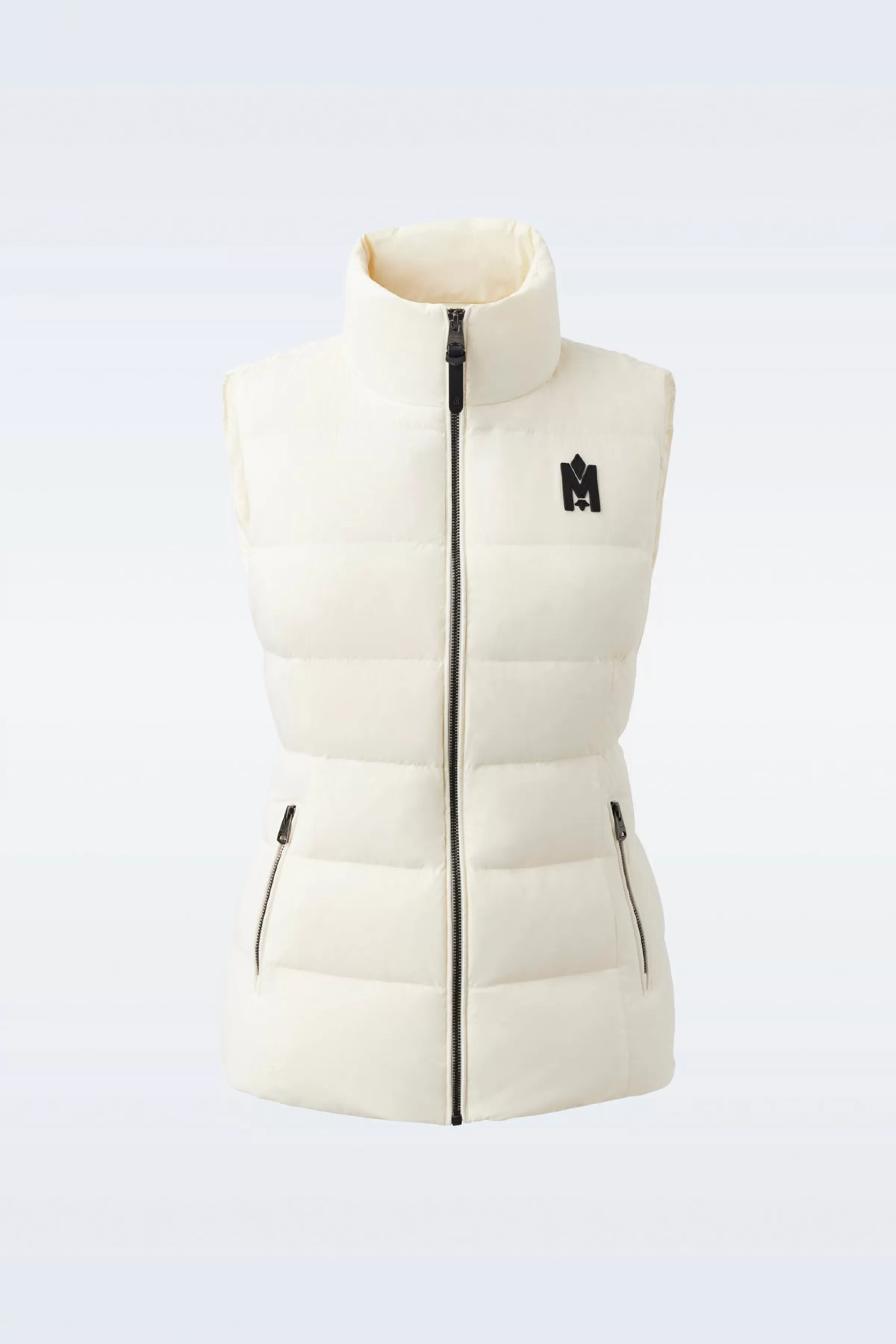 Gisela Stretch Light Down Vest With Stand Collar For Women | ® US | Mackage Shop