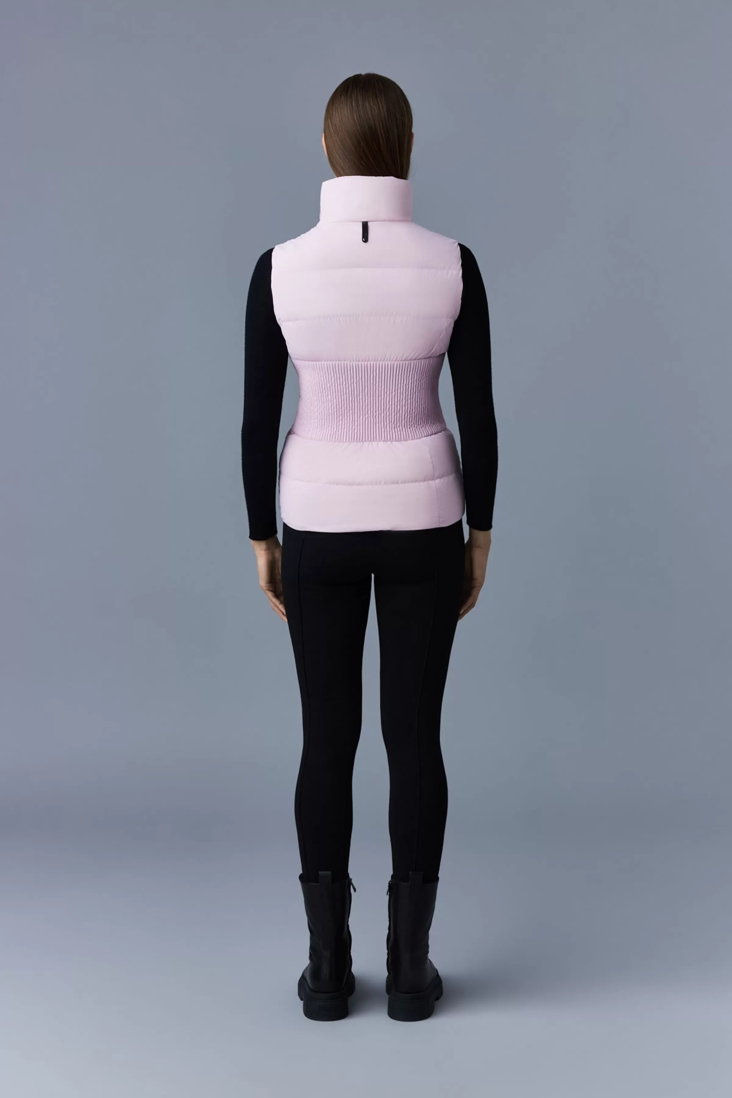Gisela Stretch Light Down Vest With Stand Collar For Women | ® US | Mackage Shop