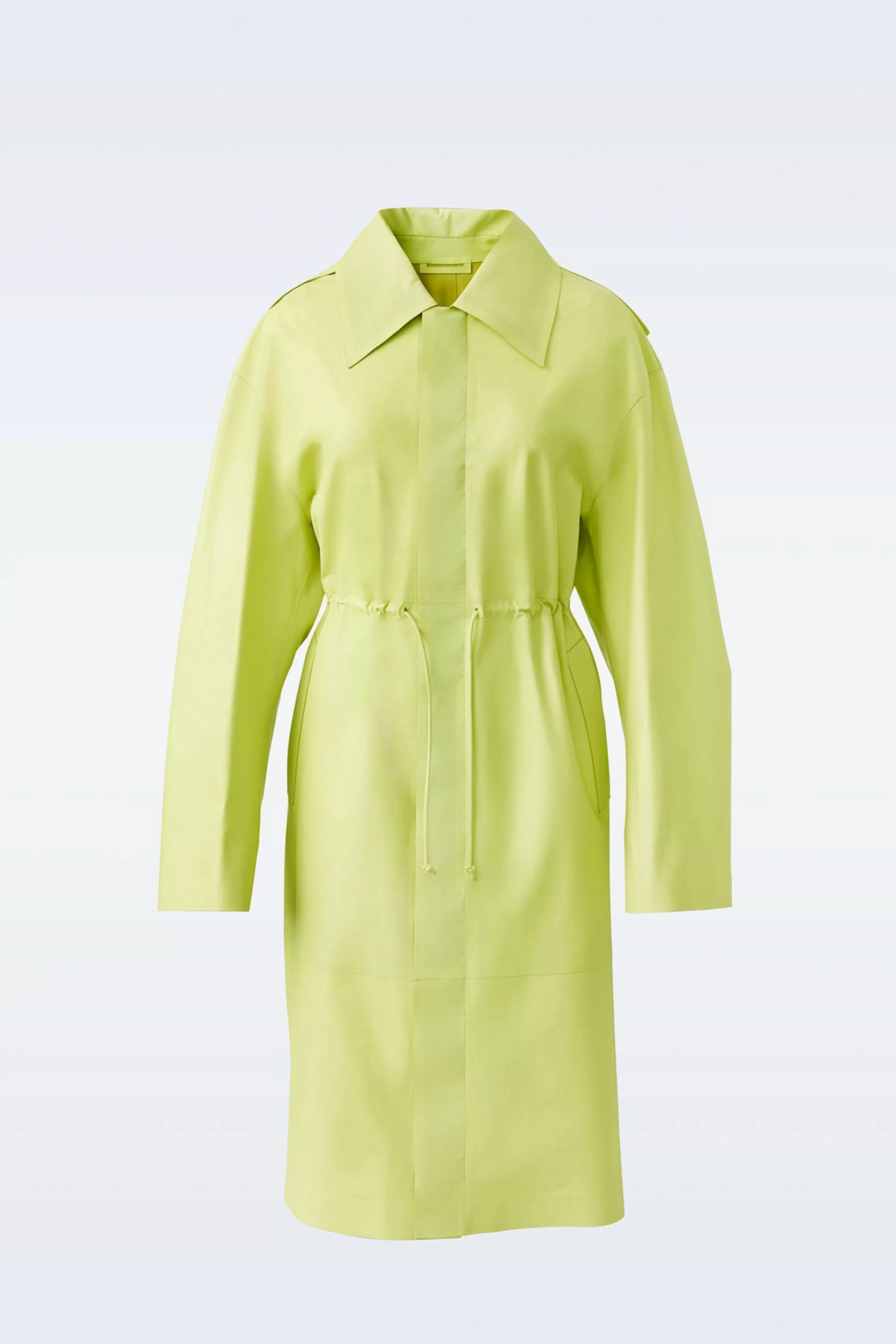 Glory, Calfskin Trench Coat With Waist Drawcord For Ladies | ® US | Mackage Flash Sale