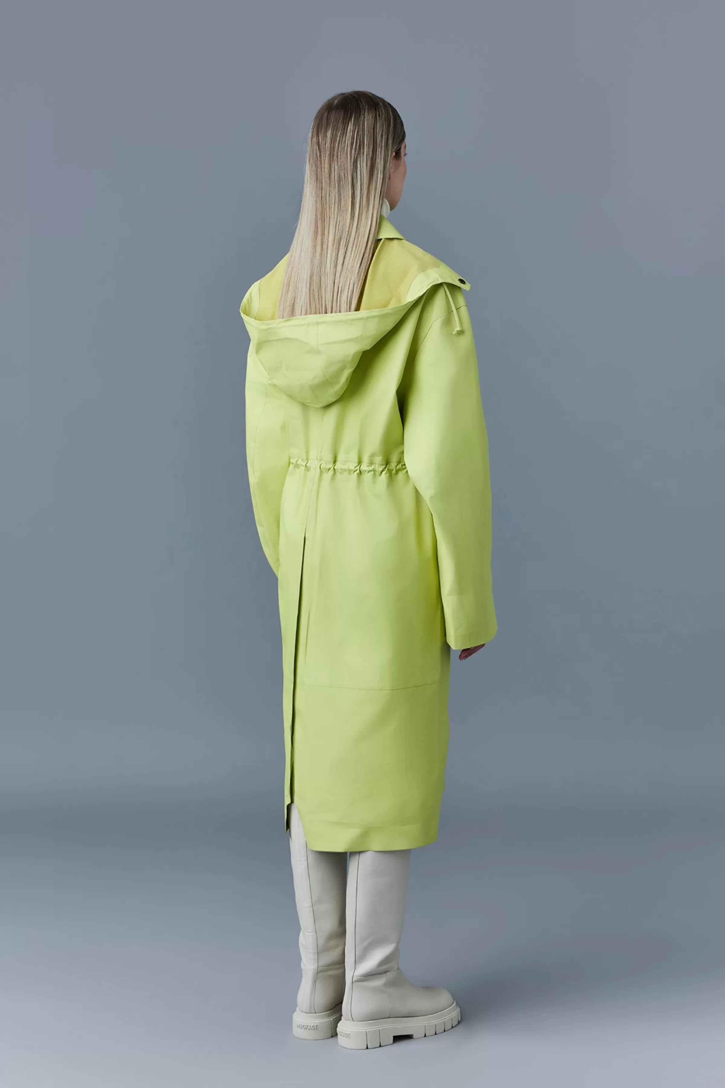 Glory, Calfskin Trench Coat With Waist Drawcord For Ladies | ® US | Mackage Flash Sale