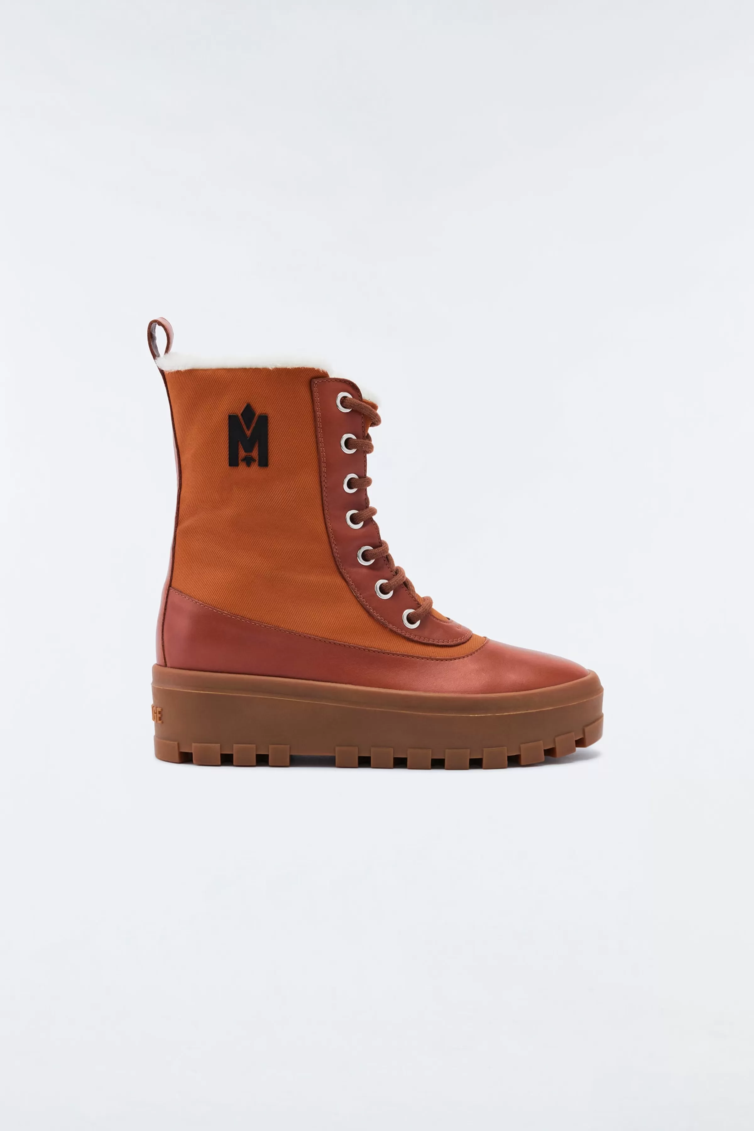 Hero, Shearling-lined Lamb Suede Winter Boot For Ladies | ® US | Mackage New