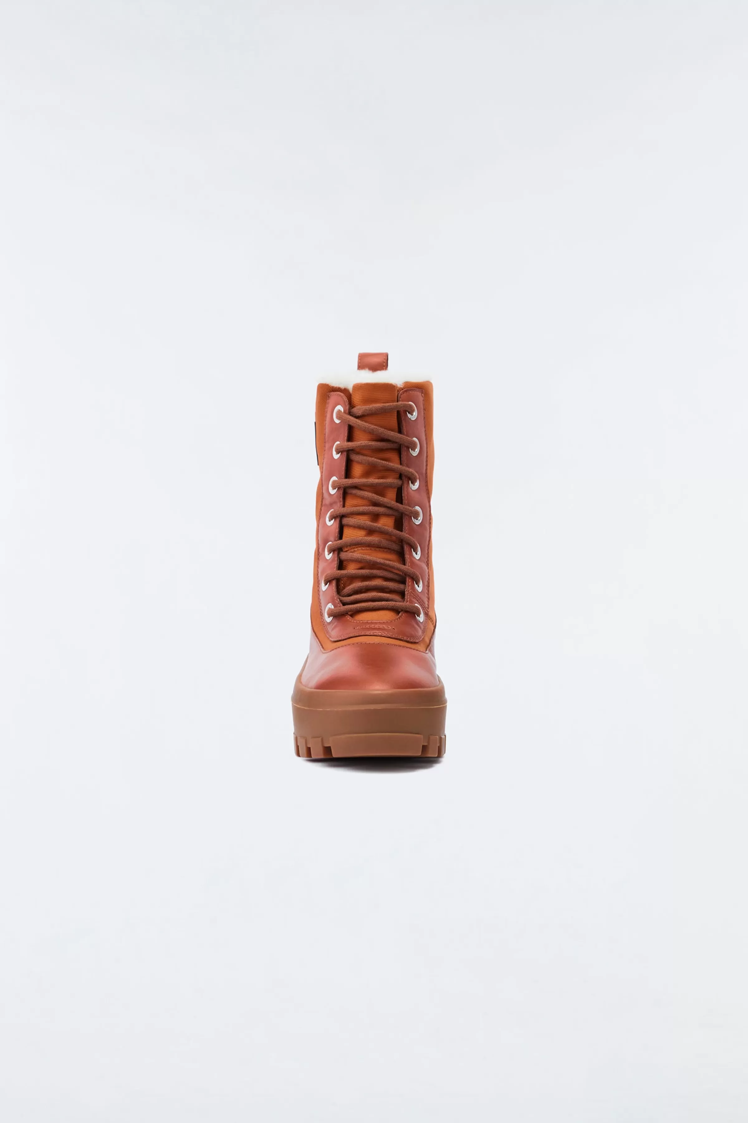 Hero, Shearling-lined Lamb Suede Winter Boot For Ladies | ® US | Mackage New