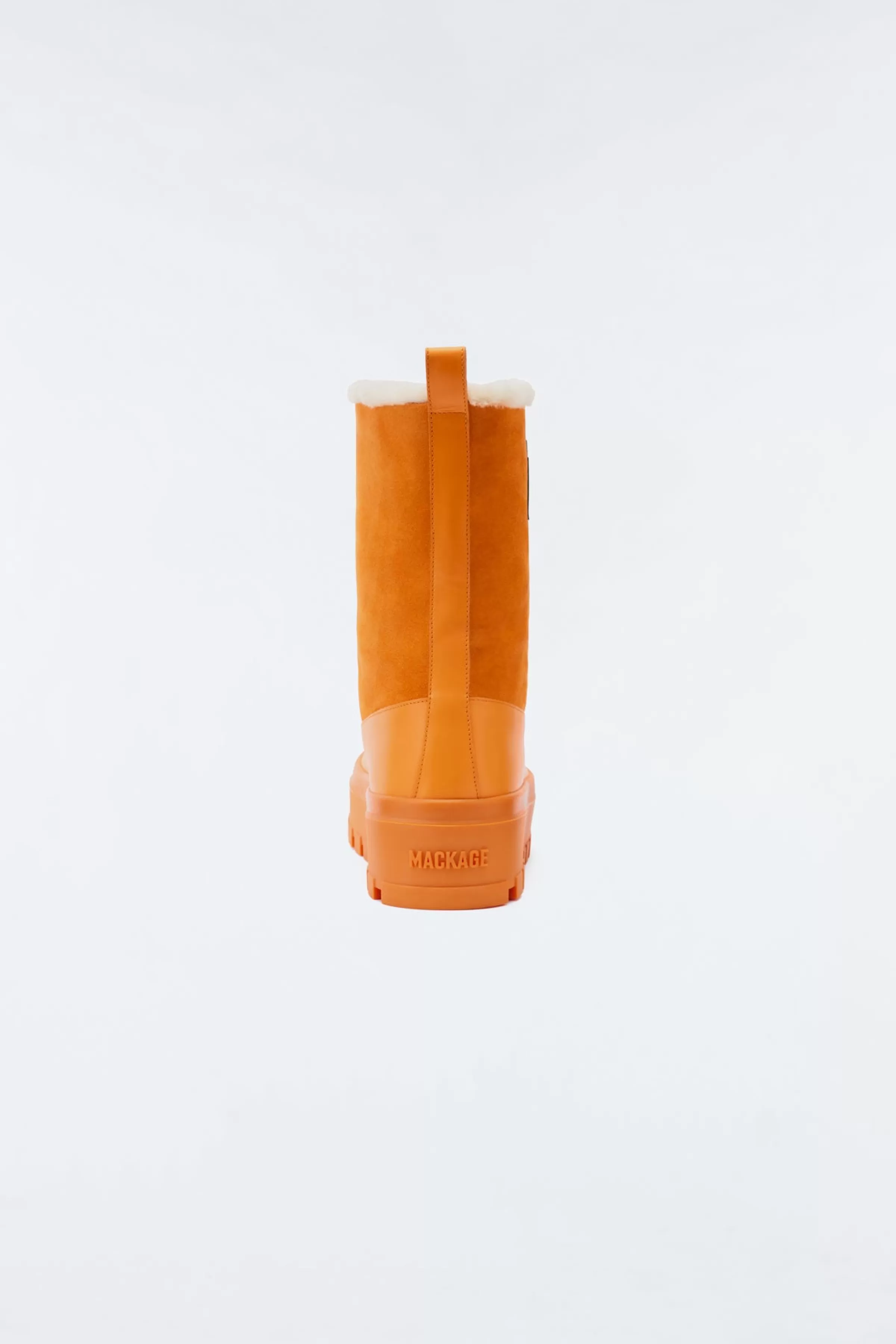 Hero, Shearling-lined Lamb Suede Winter Boot For Ladies | ® US | Mackage New