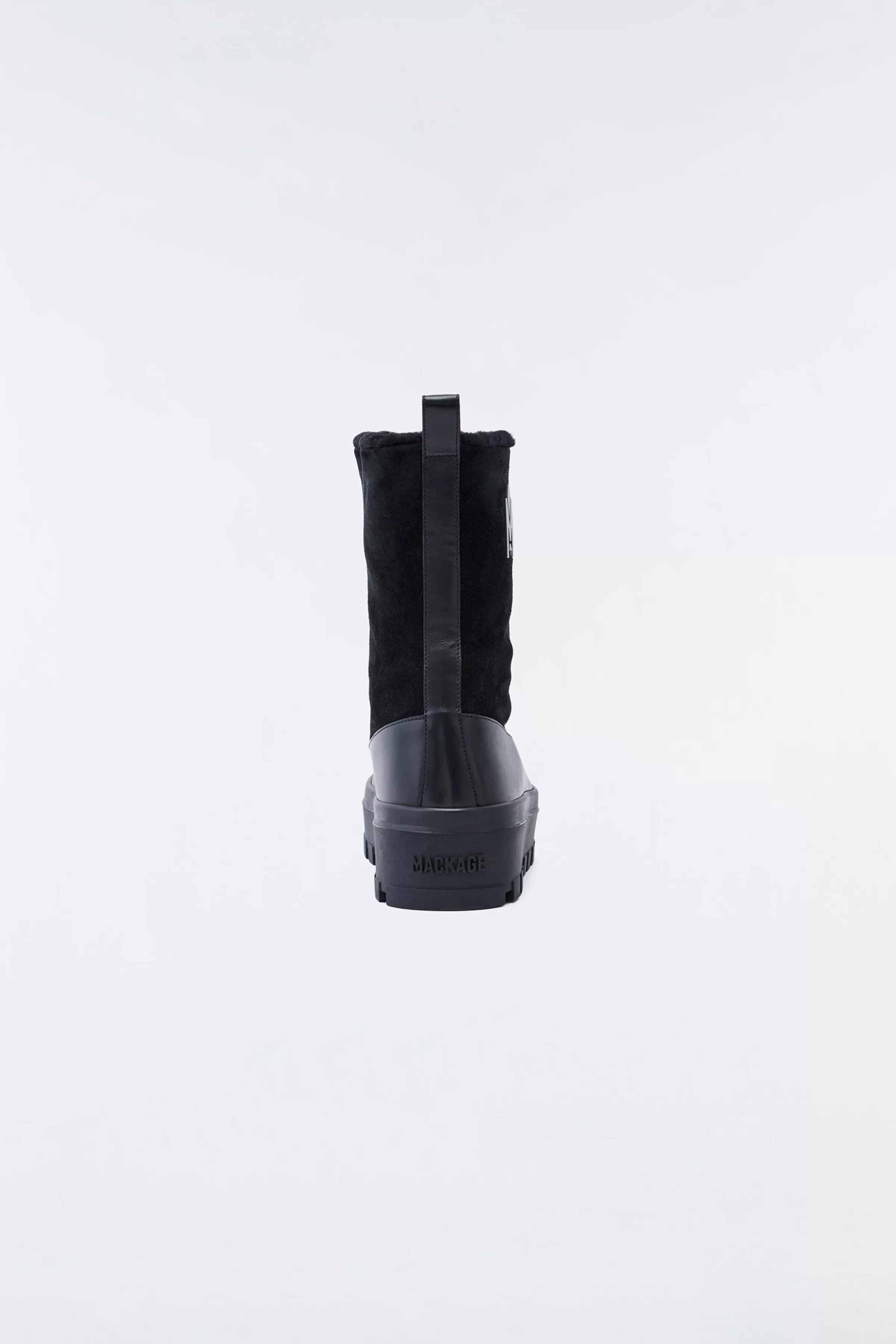 Hero, Shearling-lined Lamb Suede Winter Boot For Ladies | ® US | Mackage New