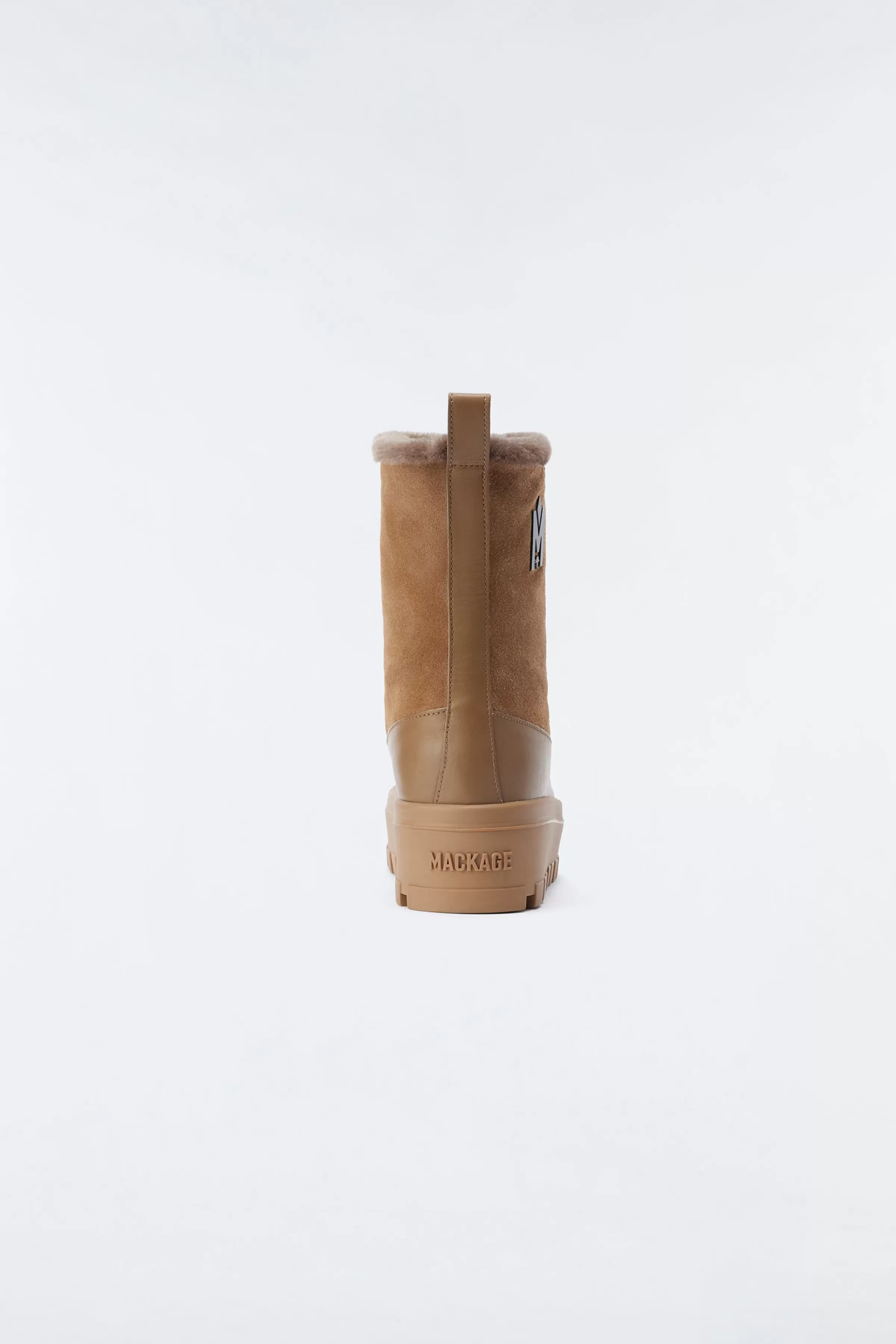 Hero, Shearling-lined Lamb Suede Winter Boot For Ladies | ® US | Mackage New