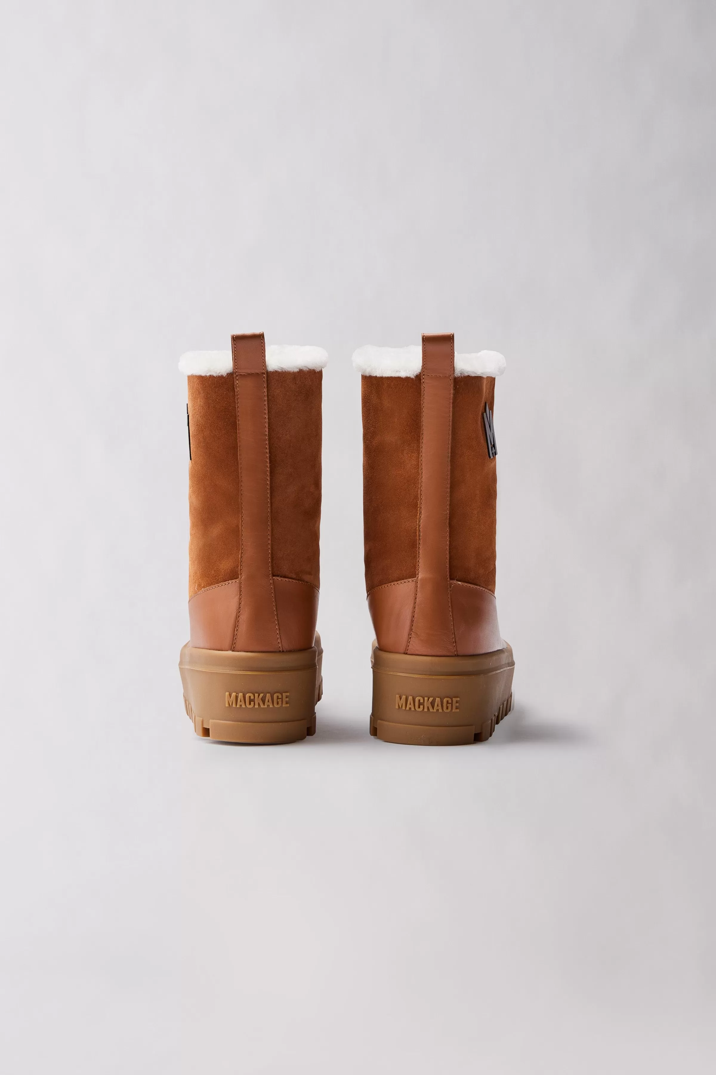 Hero, Shearling-lined Lamb Suede Winter Boot For Ladies | ® US | Mackage New
