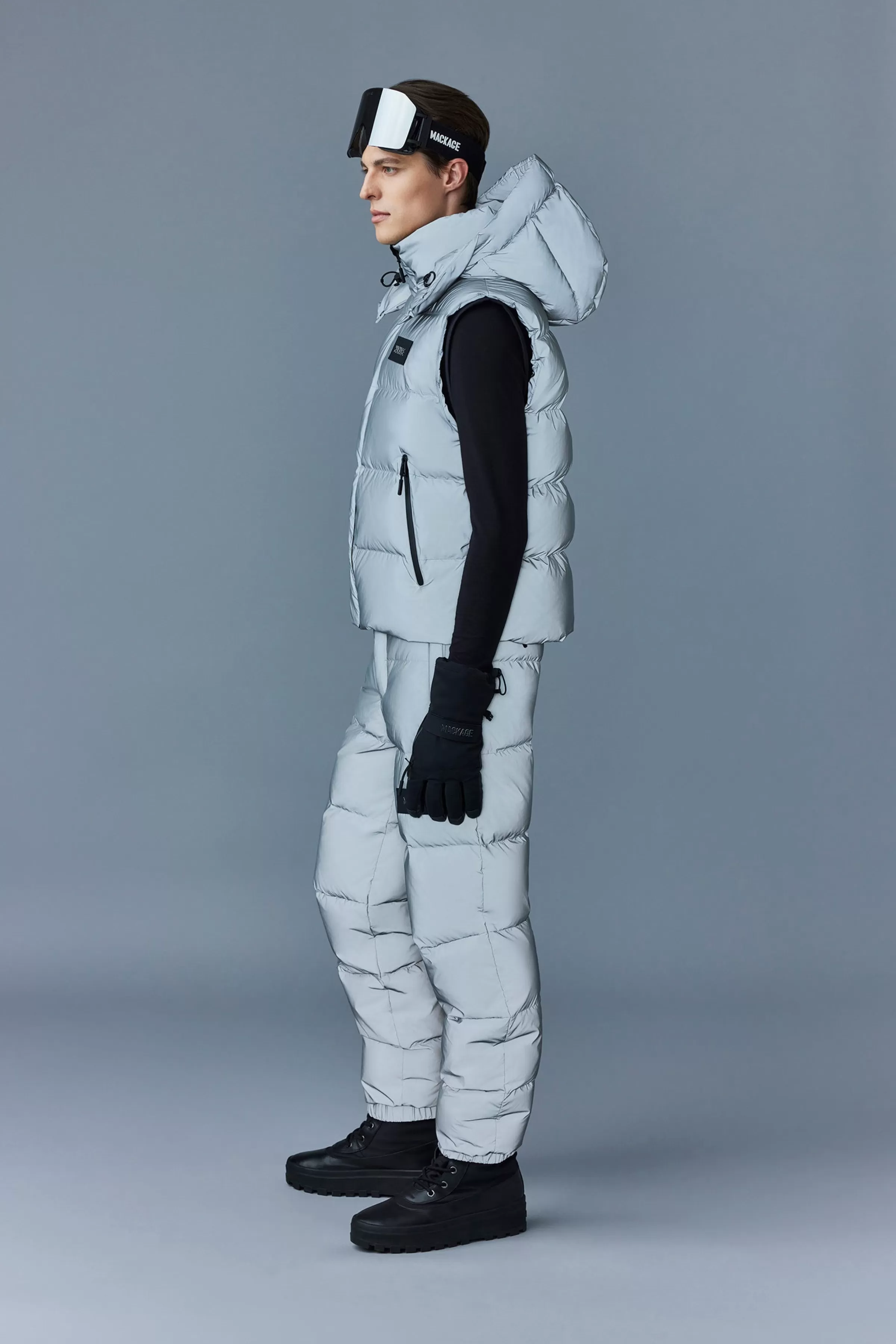 Hugh, Down Vest With Removable Hood And Shell For Men | ® US | Mackage Hot