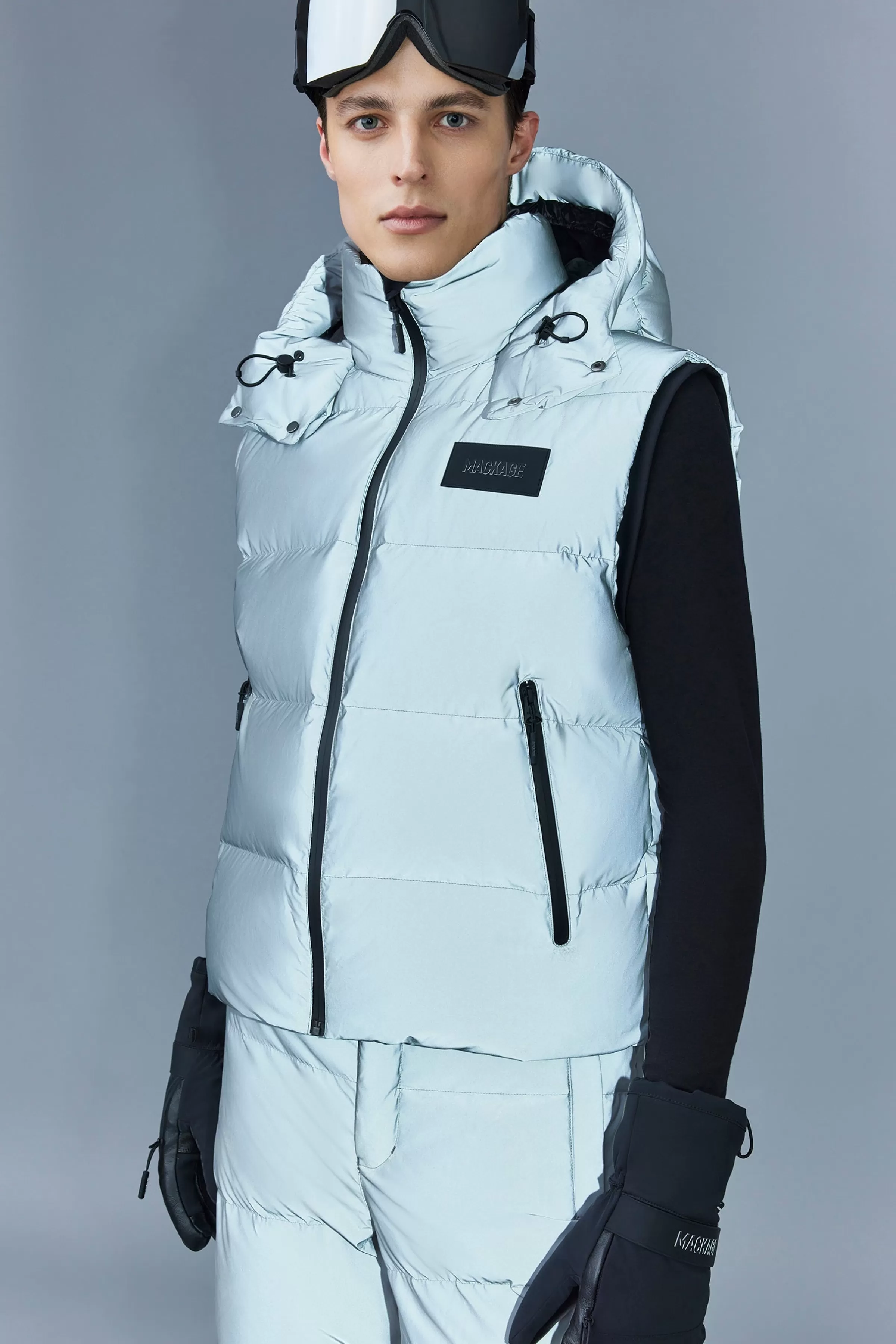 Hugh, Down Vest With Removable Hood And Shell For Men | ® US | Mackage Hot