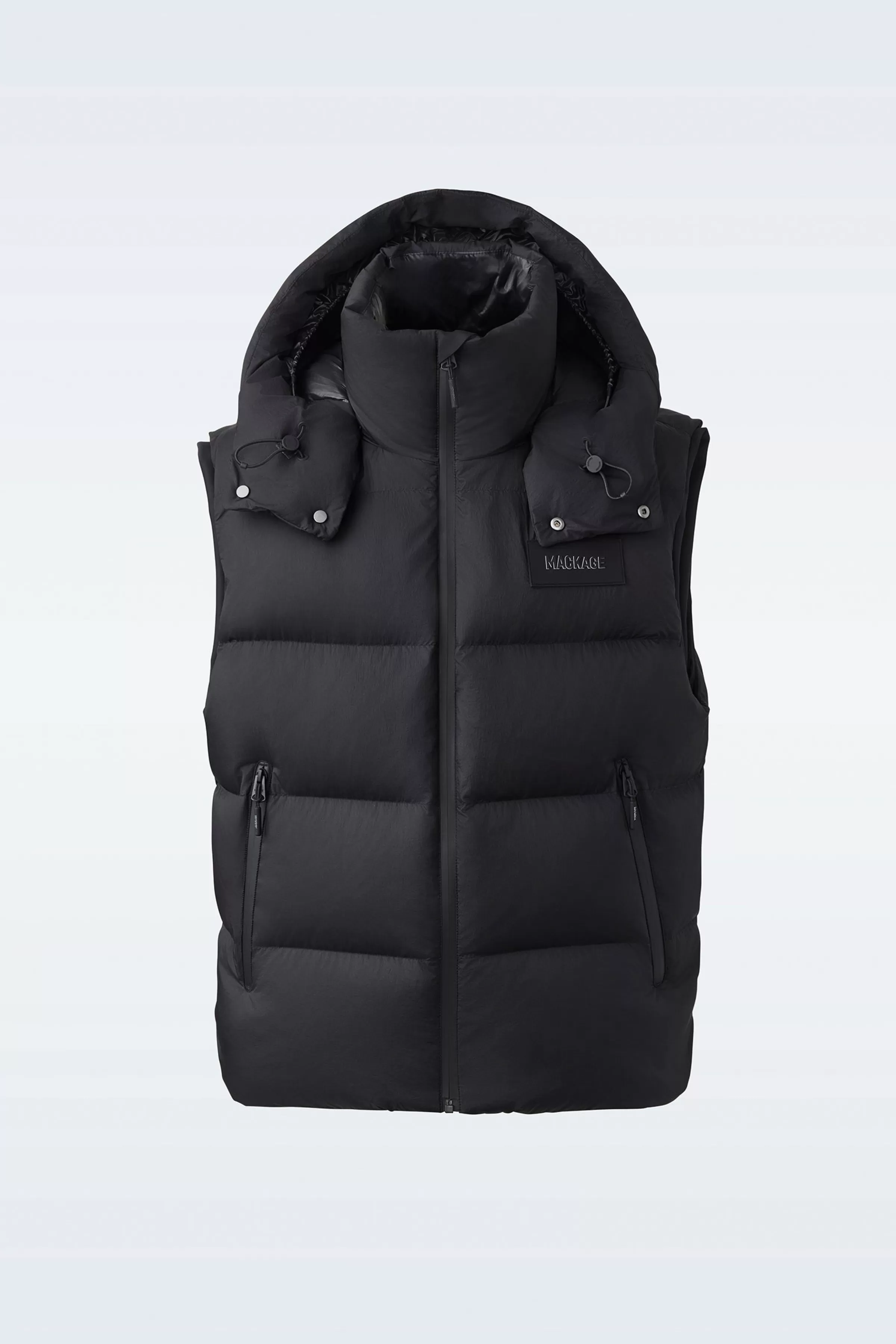 Hugh, Down Vest With Removable Hood For Men | ® US | Mackage Fashion