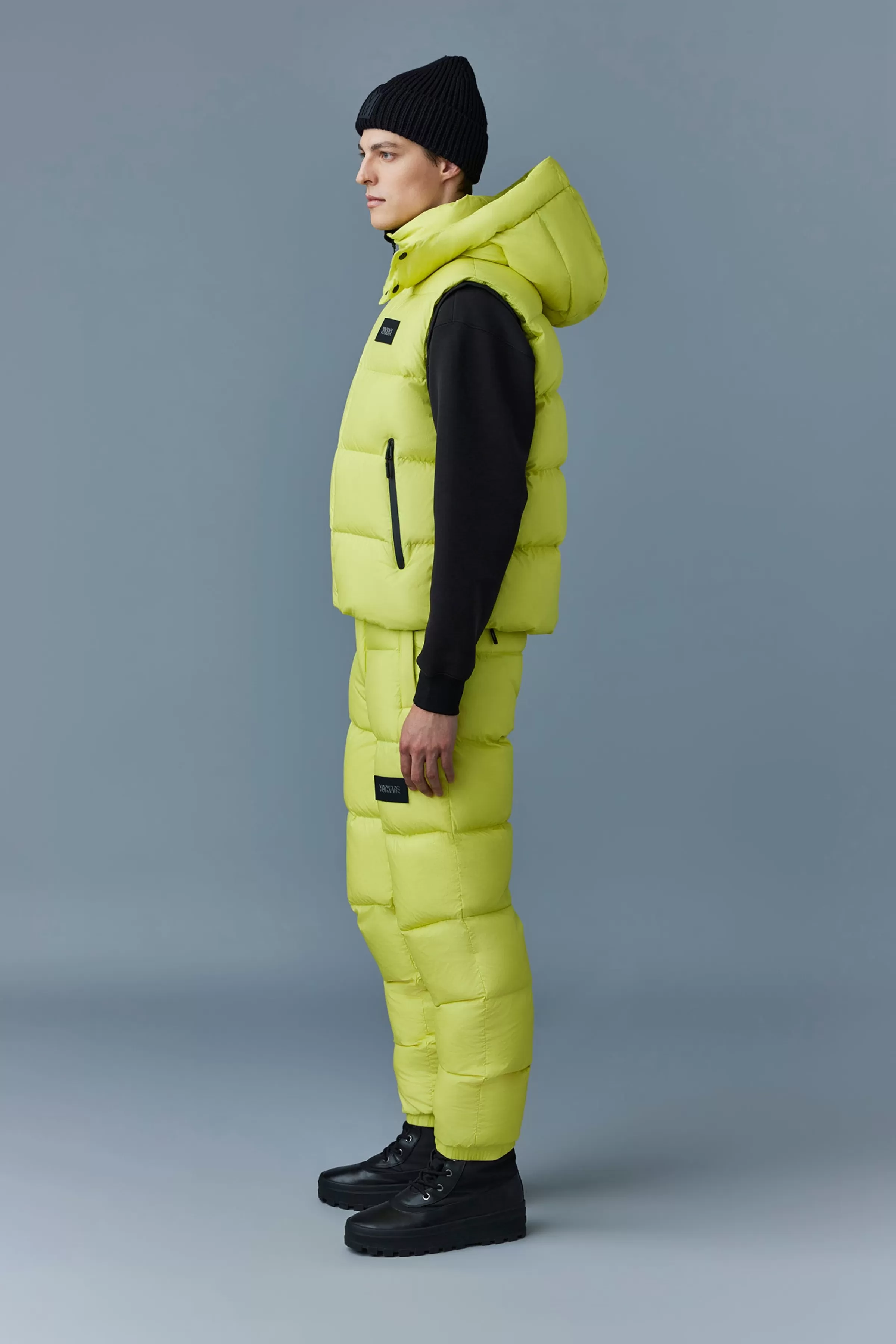 Hugh, Down Vest With Removable Hood For Men | ® US | Mackage Fashion