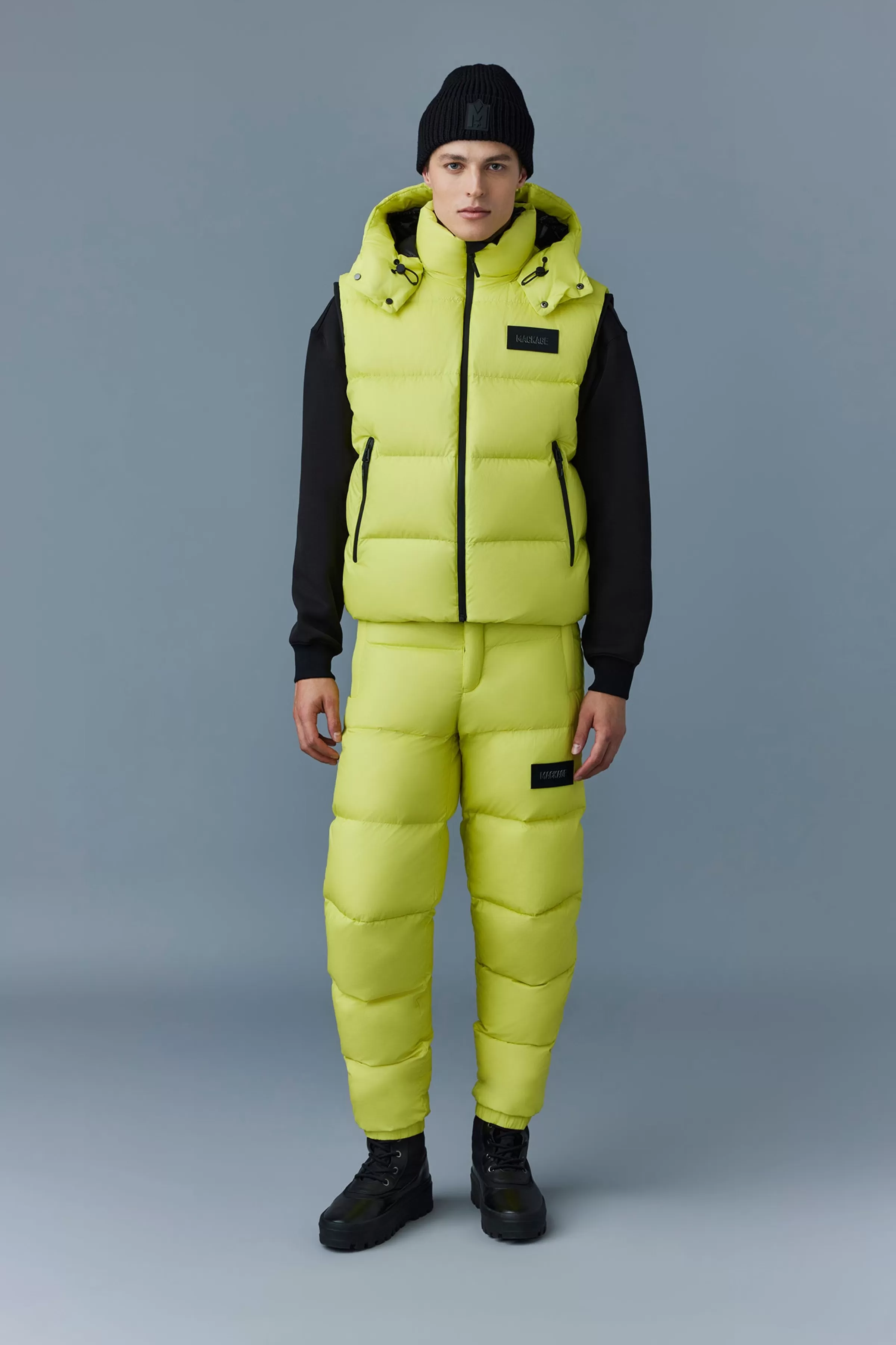 Hugh, Down Vest With Removable Hood For Men | ® US | Mackage Cheap