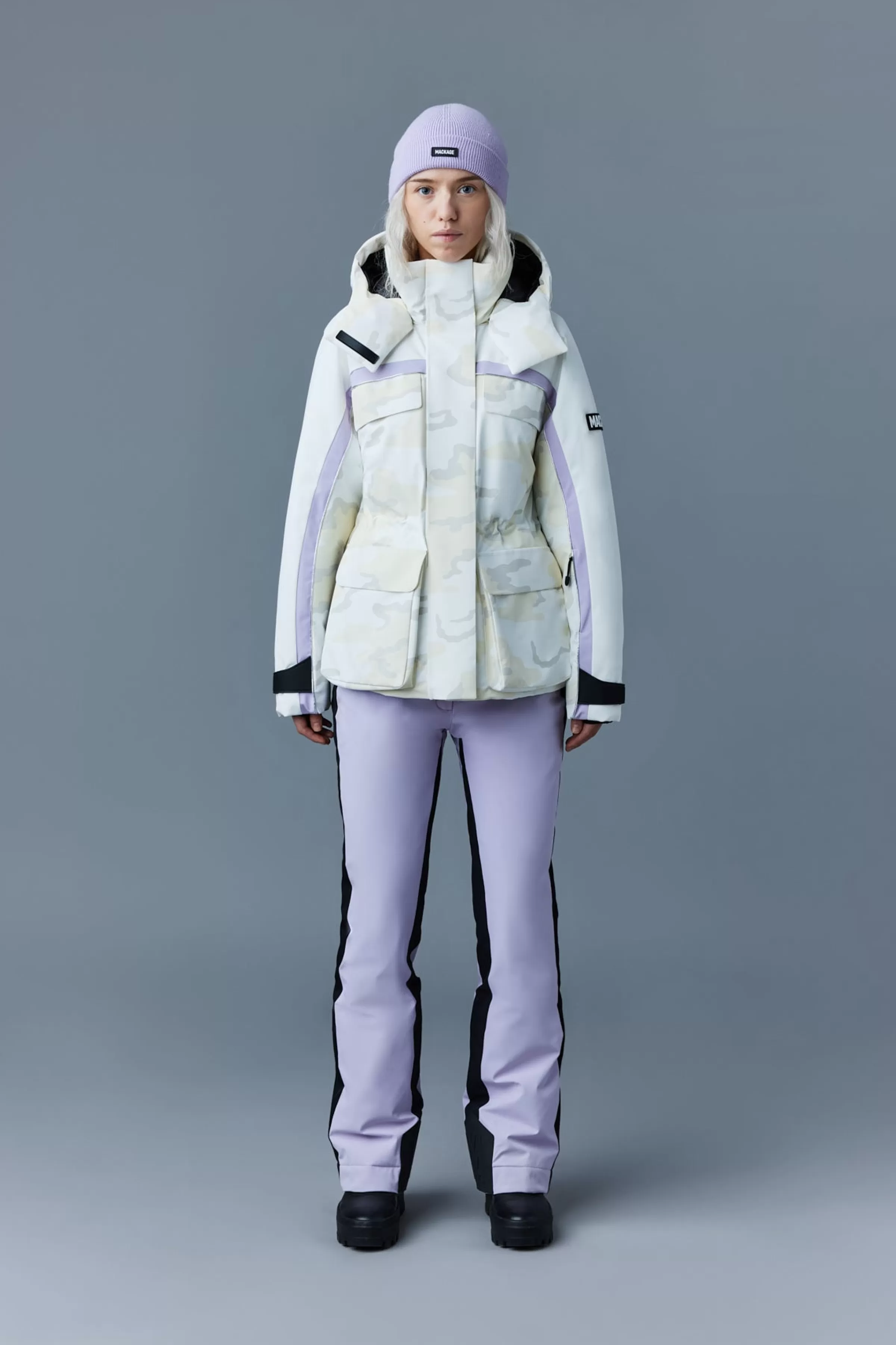 Iclyn, Medium Down Ski Jacket With Removable Hood For Ladies | ® US | Mackage New