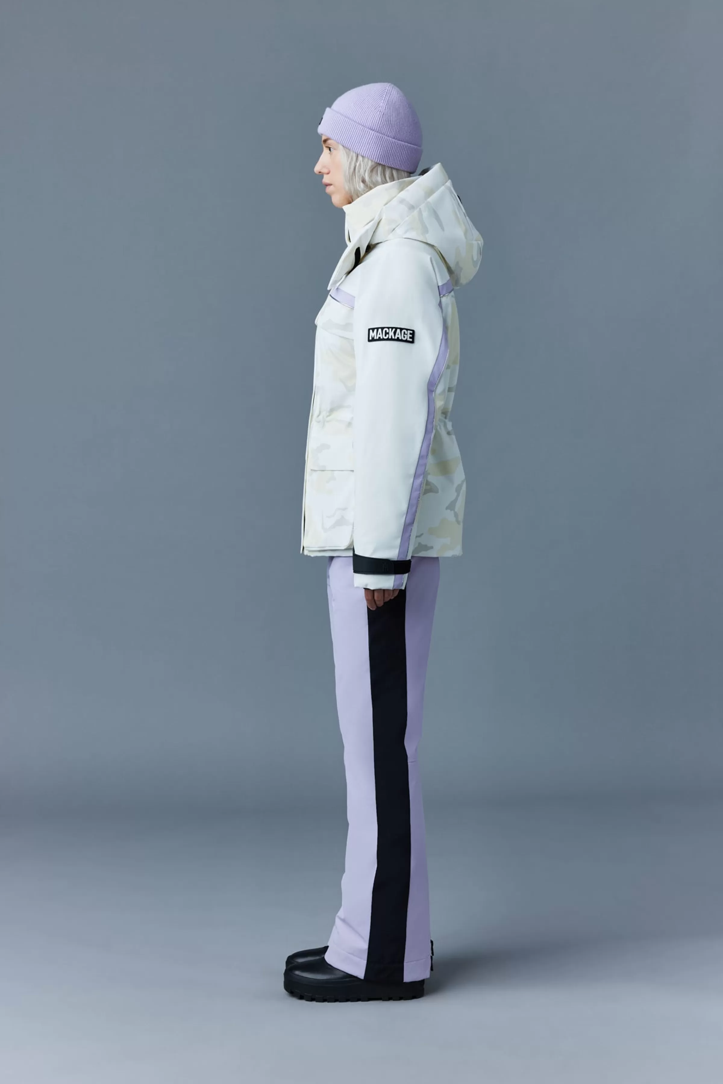 Iclyn, Medium Down Ski Jacket With Removable Hood For Ladies | ® US | Mackage New