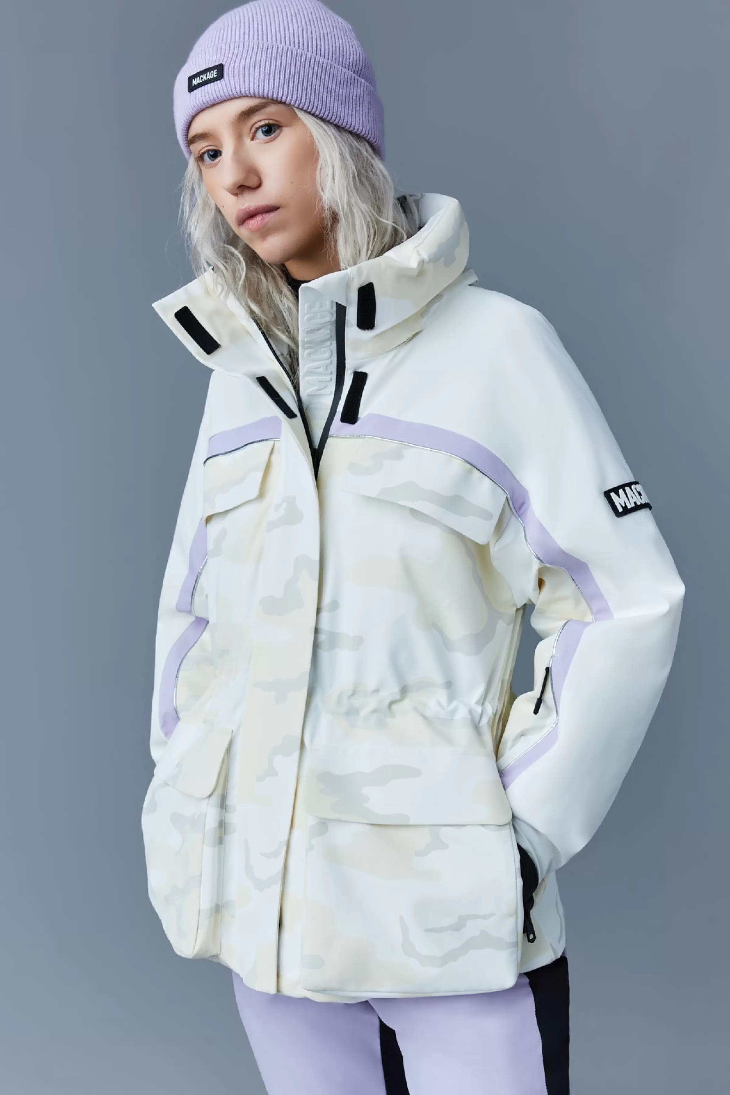 Iclyn, Medium Down Ski Jacket With Removable Hood For Ladies | ® US | Mackage New