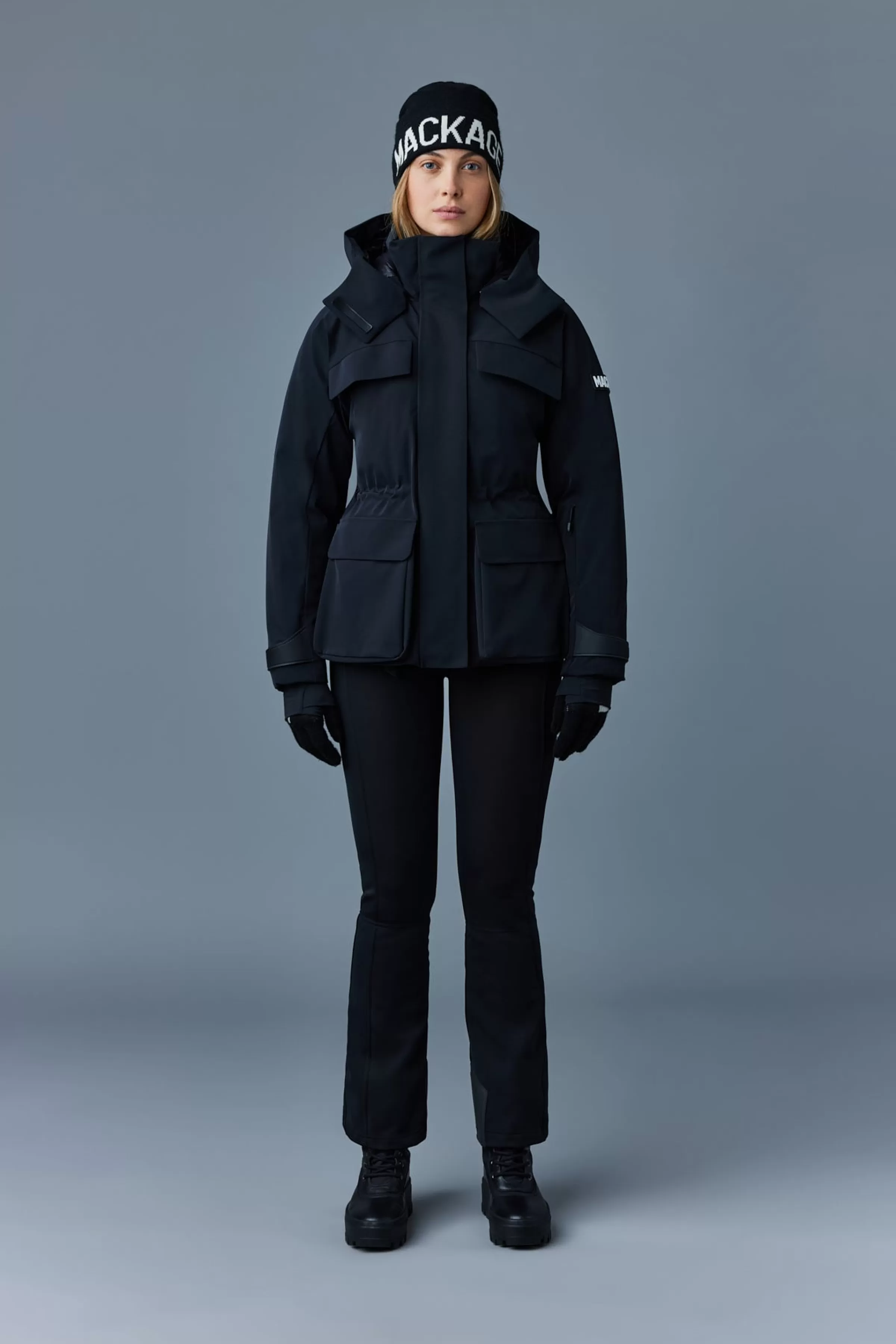 Iclyn, Medium Down Ski Jacket With Removable Hood For Ladies | ® US | Mackage Hot