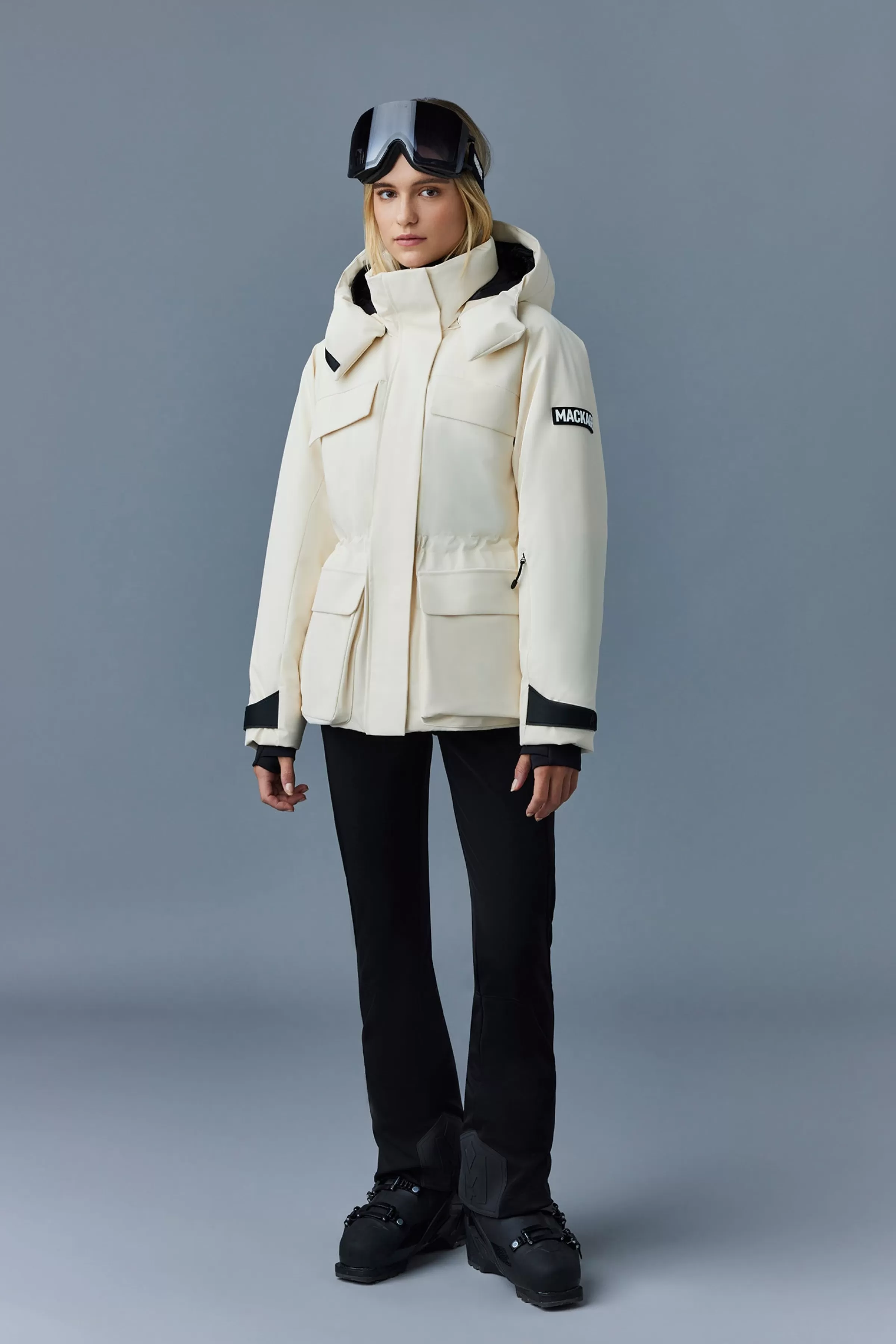 Iclyn, Medium Down Ski Jacket With Removable Hood For Ladies | ® US | Mackage Hot