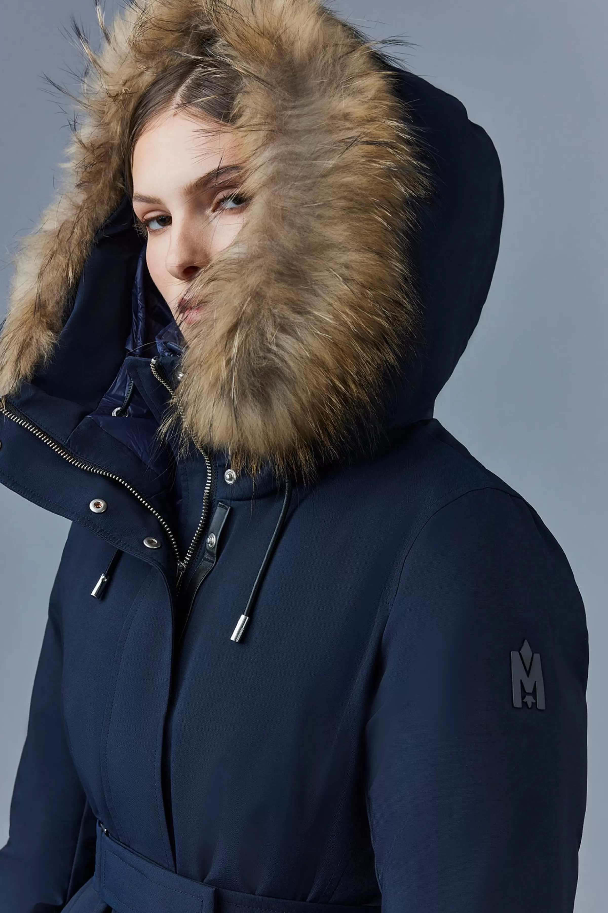 Jeni, 2-in-1 Down Parka With Removable Bib & Fur Trim For Ladies | ® US | Mackage Best Sale