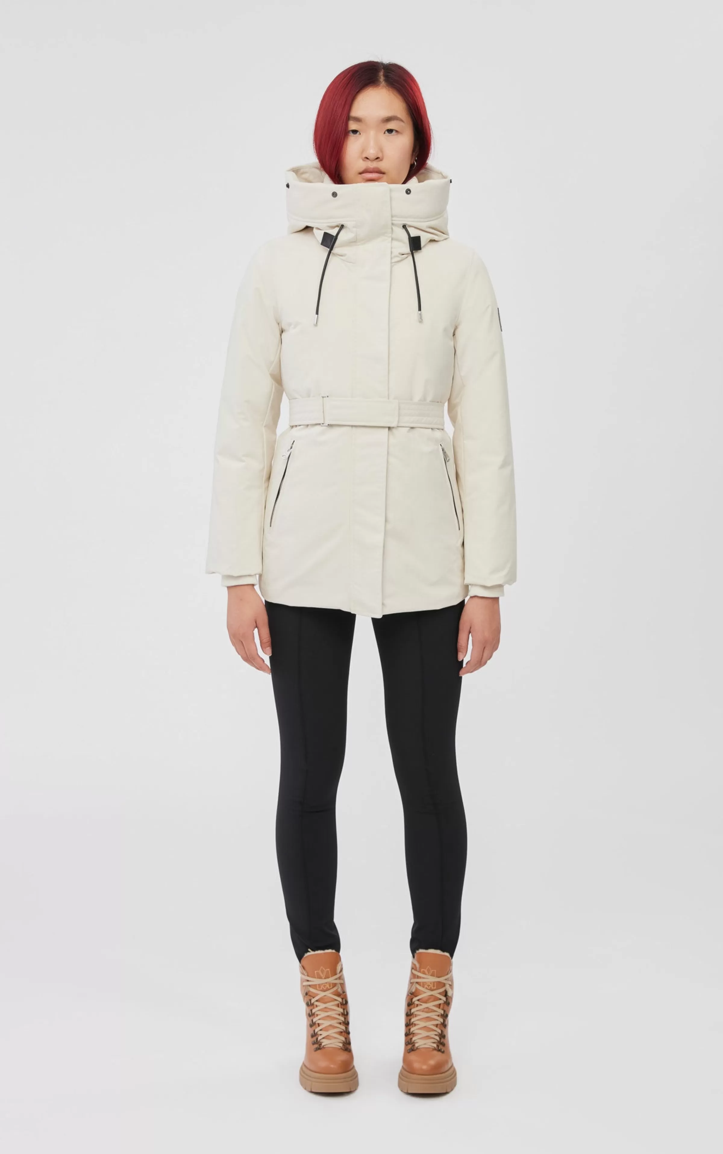 Jeni, 2-in-1 Down Parka With Removable Bib And Natural Fur For Ladies | ® US | Mackage Shop