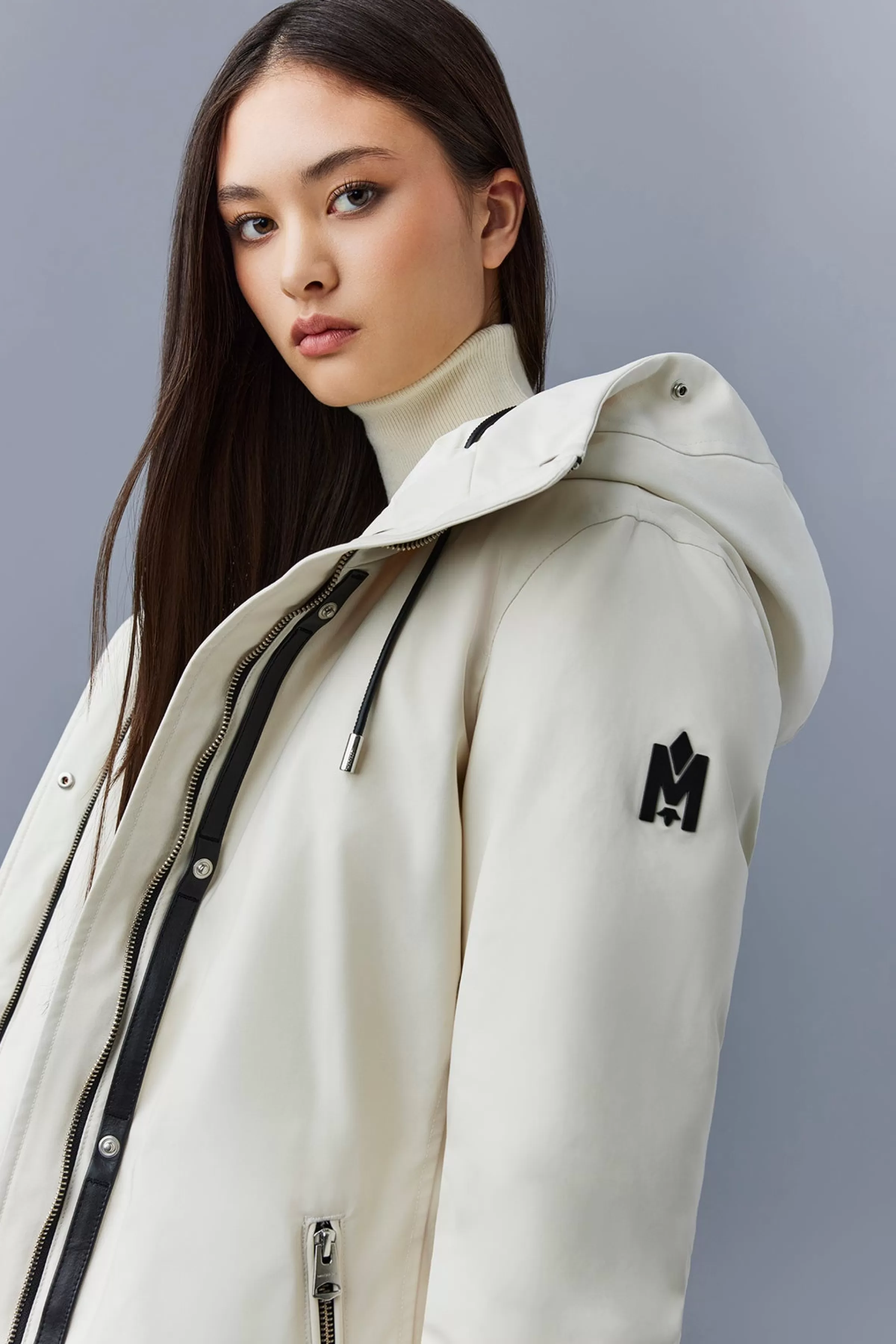 Jeni, 2-in-1 Down Parka With Removable Bib And Sheepskin Trim For Ladies | ® US | Mackage Hot