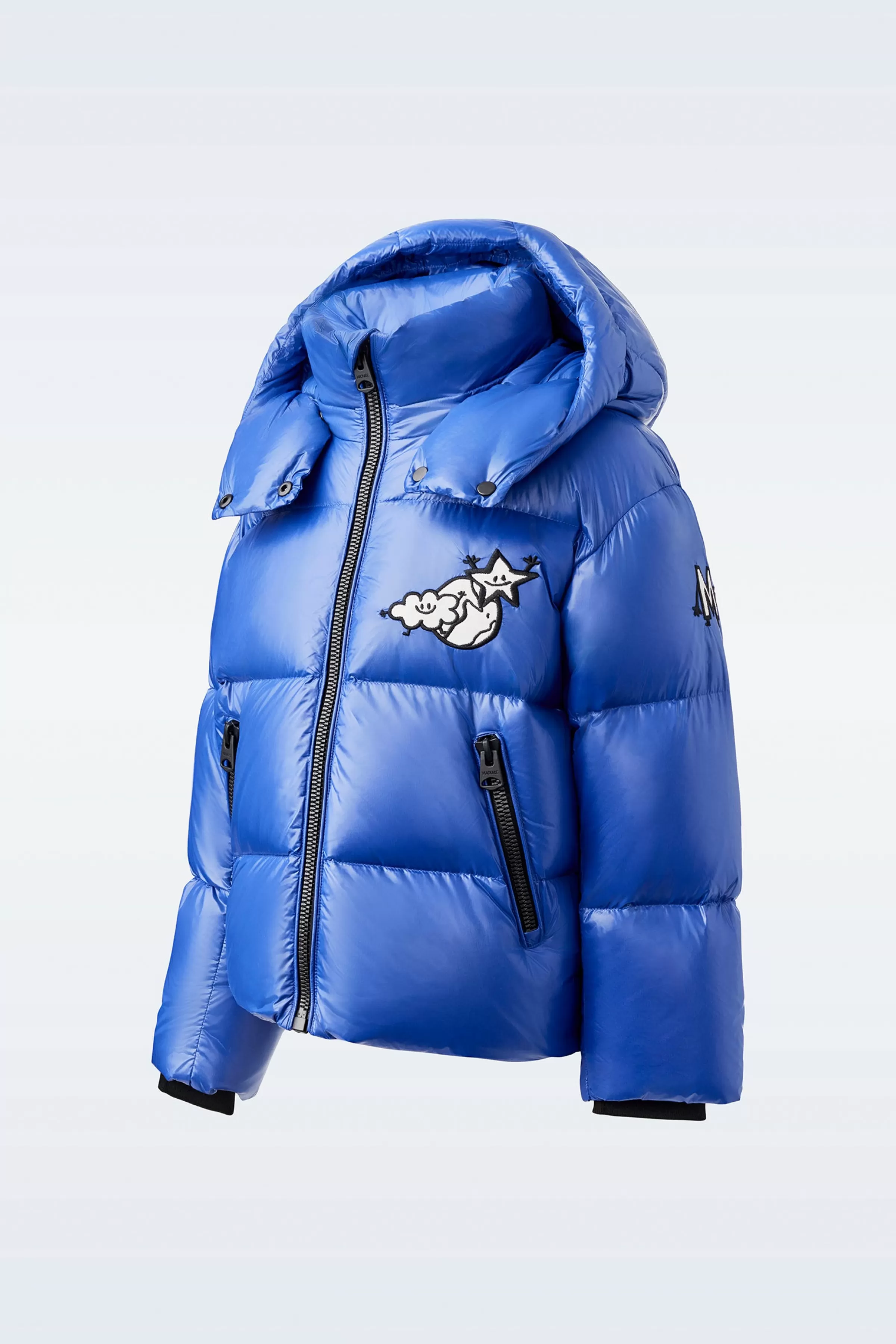 Jesse, Lightweight Down Jacket With Collab Logo And Graphics For Kids (8-14 Years) | ® US | Mackage Sale