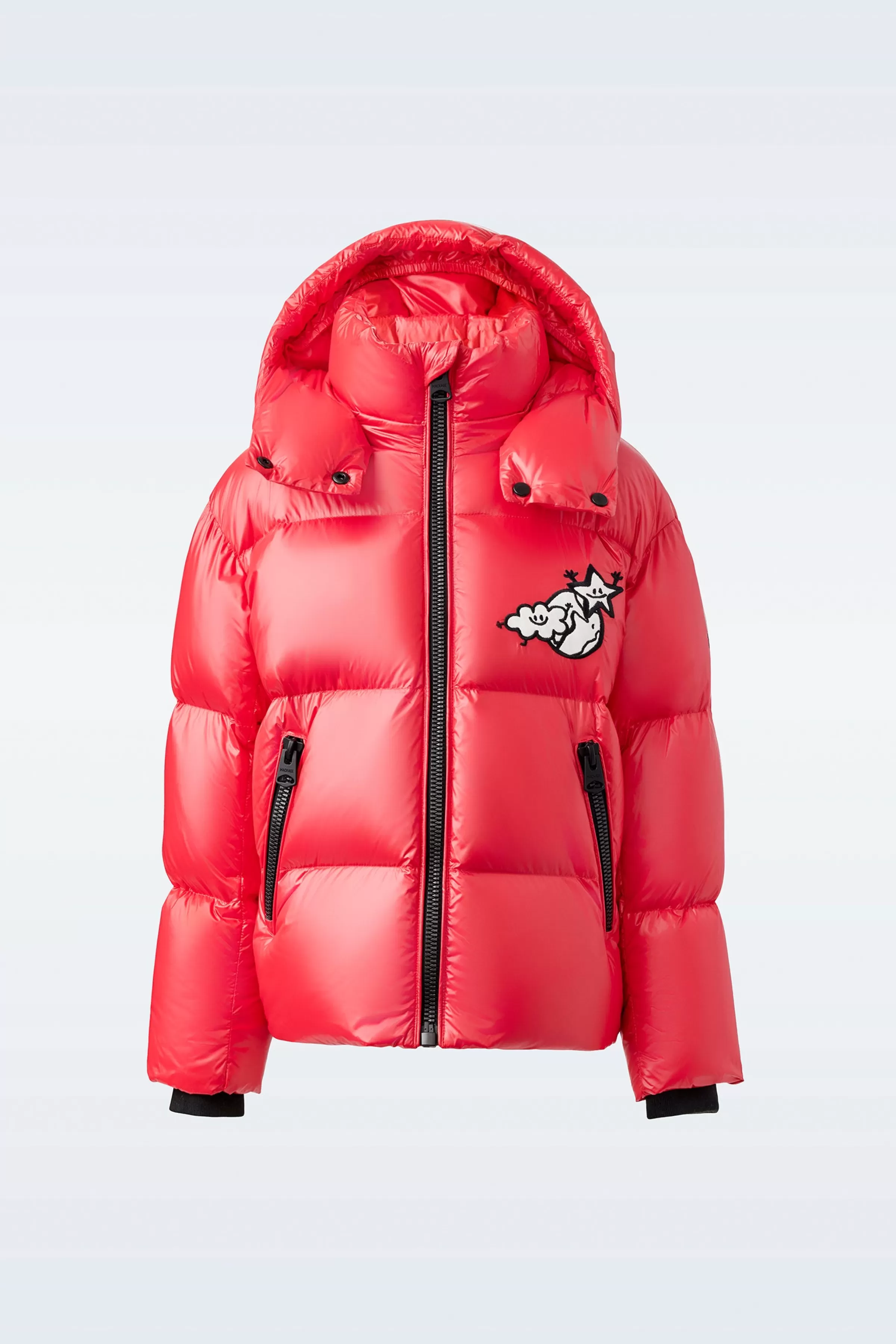 Jesse, Lightweight Down Jacket With Collab Logo And Graphics For Kids (8-14 Years) | ® US | Mackage Sale