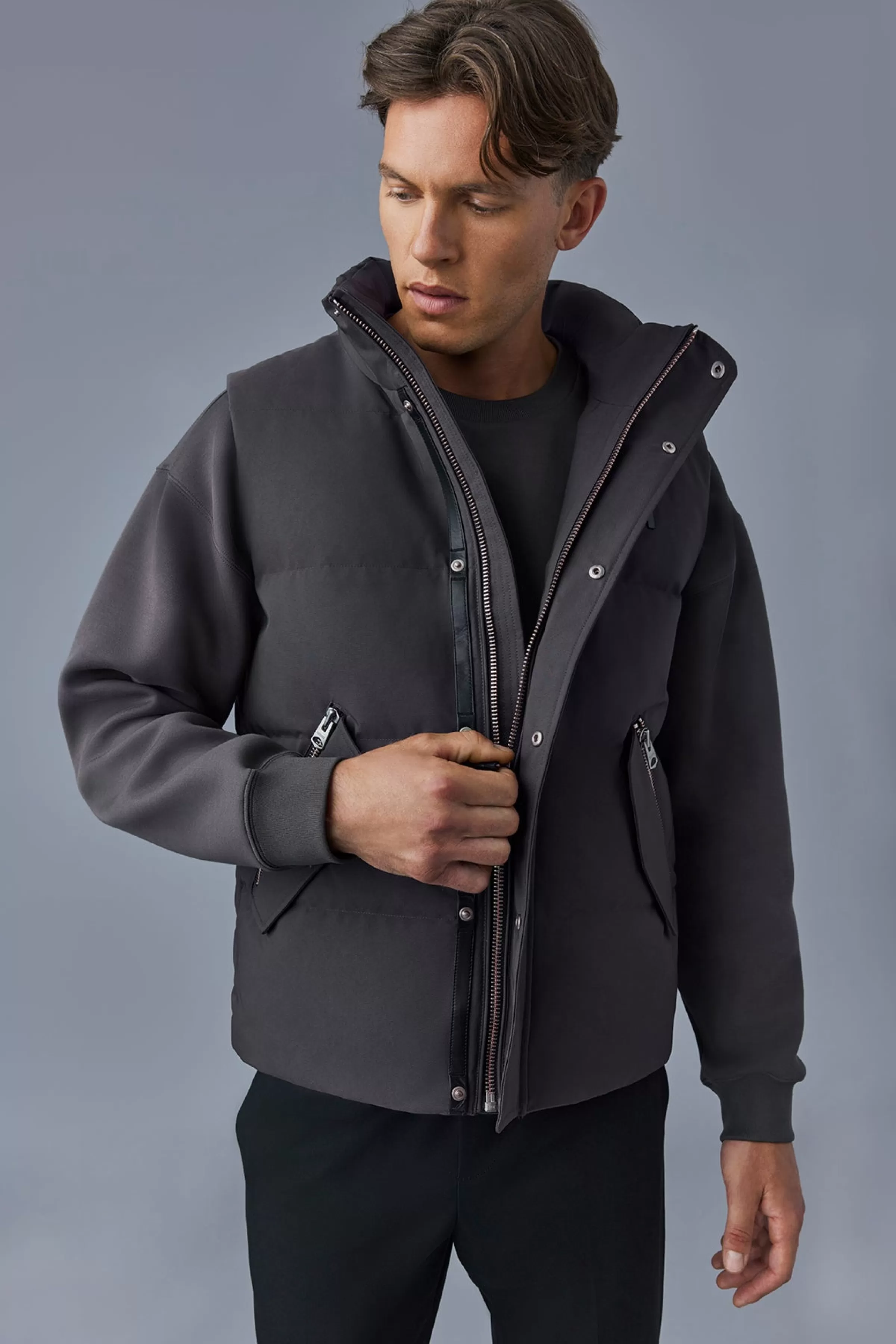 Joseph, Nordic Tech Down Vest With Funnel Collar For Men | ® US | Mackage Flash Sale