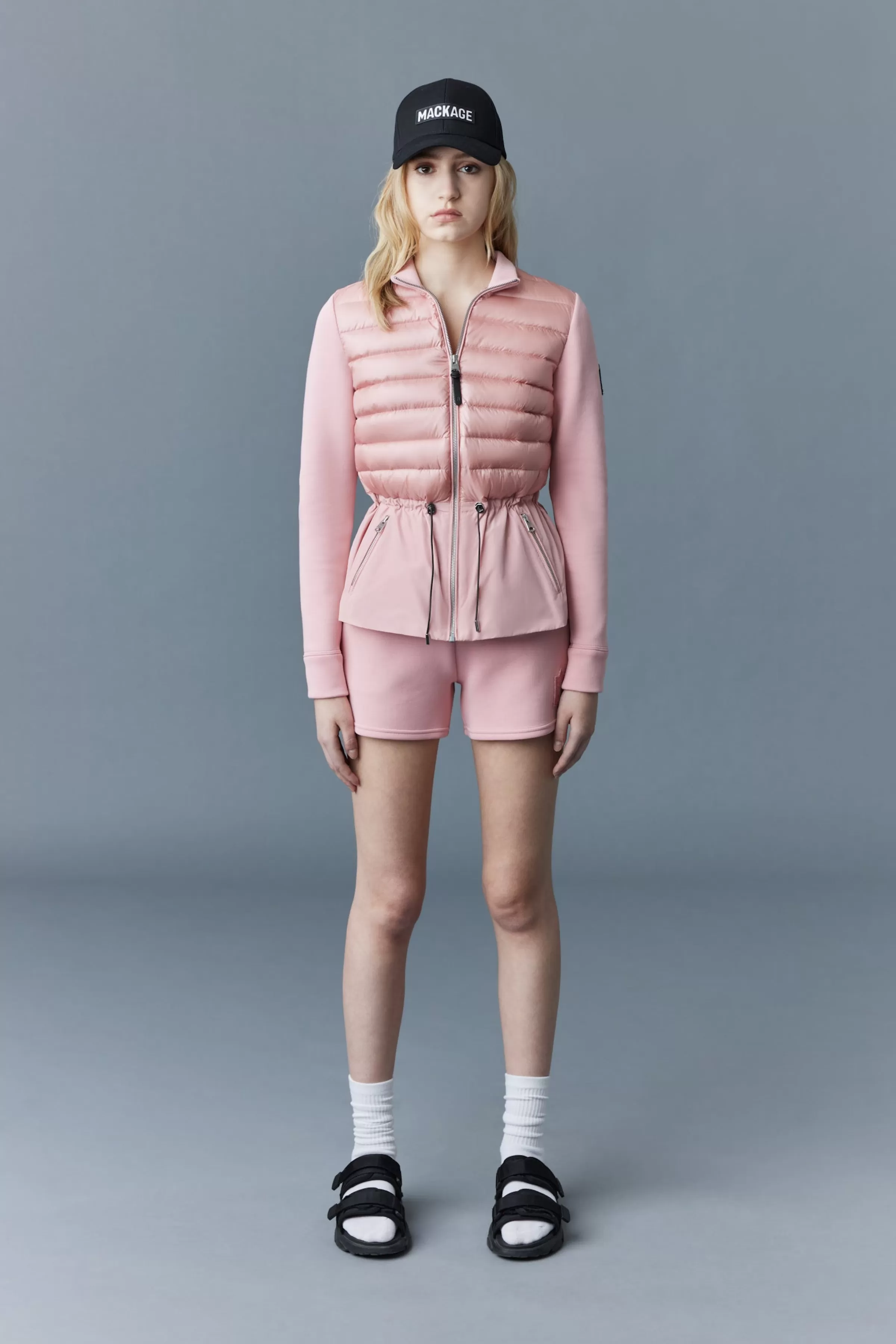 Joyce, Hybrid Jacket With Peplum For Ladies | ® US | Mackage Hot