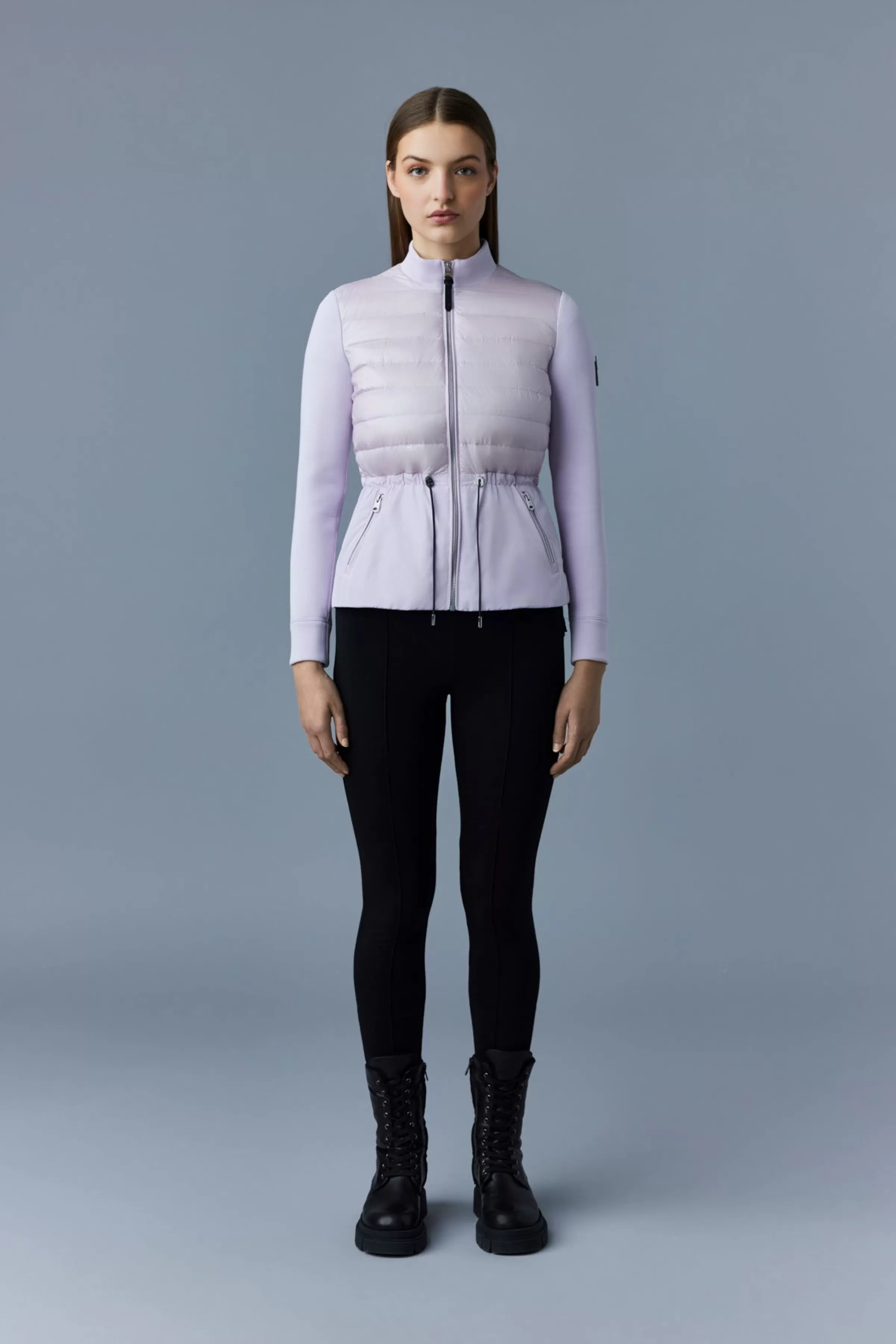 Joyce, Hybrid Jacket With Peplum For Ladies | ® US | Mackage Hot