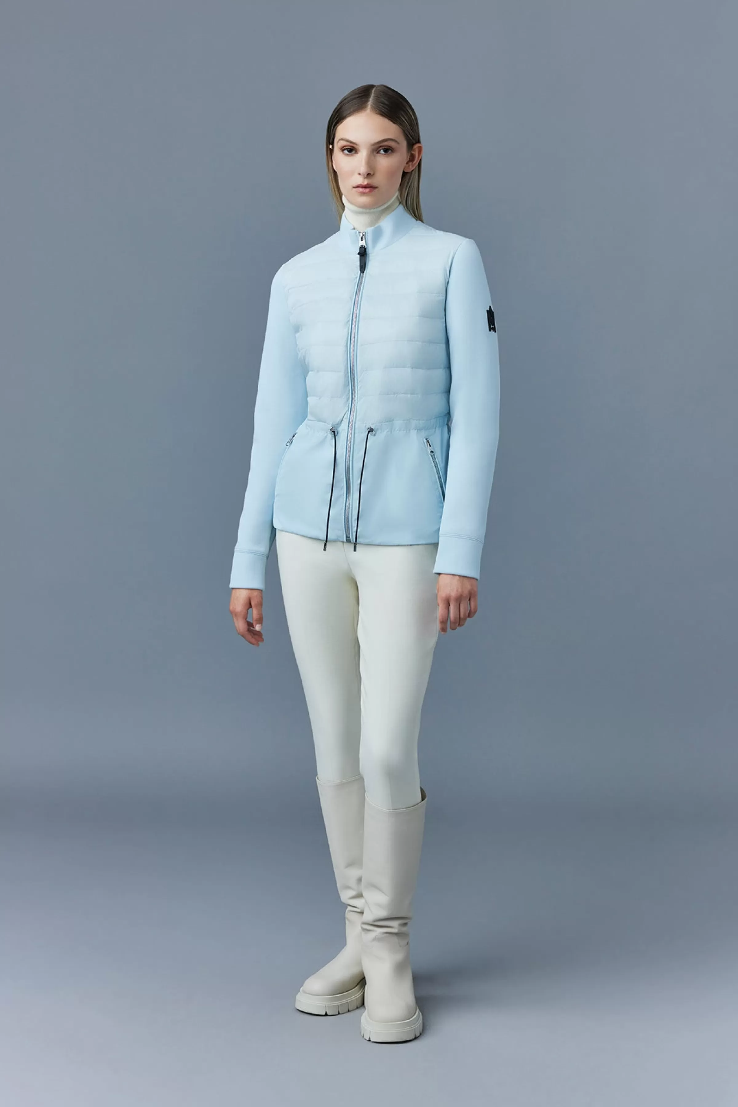 Joyce, Hybrid Jacket With Peplum For Ladies | ® US | Mackage Hot