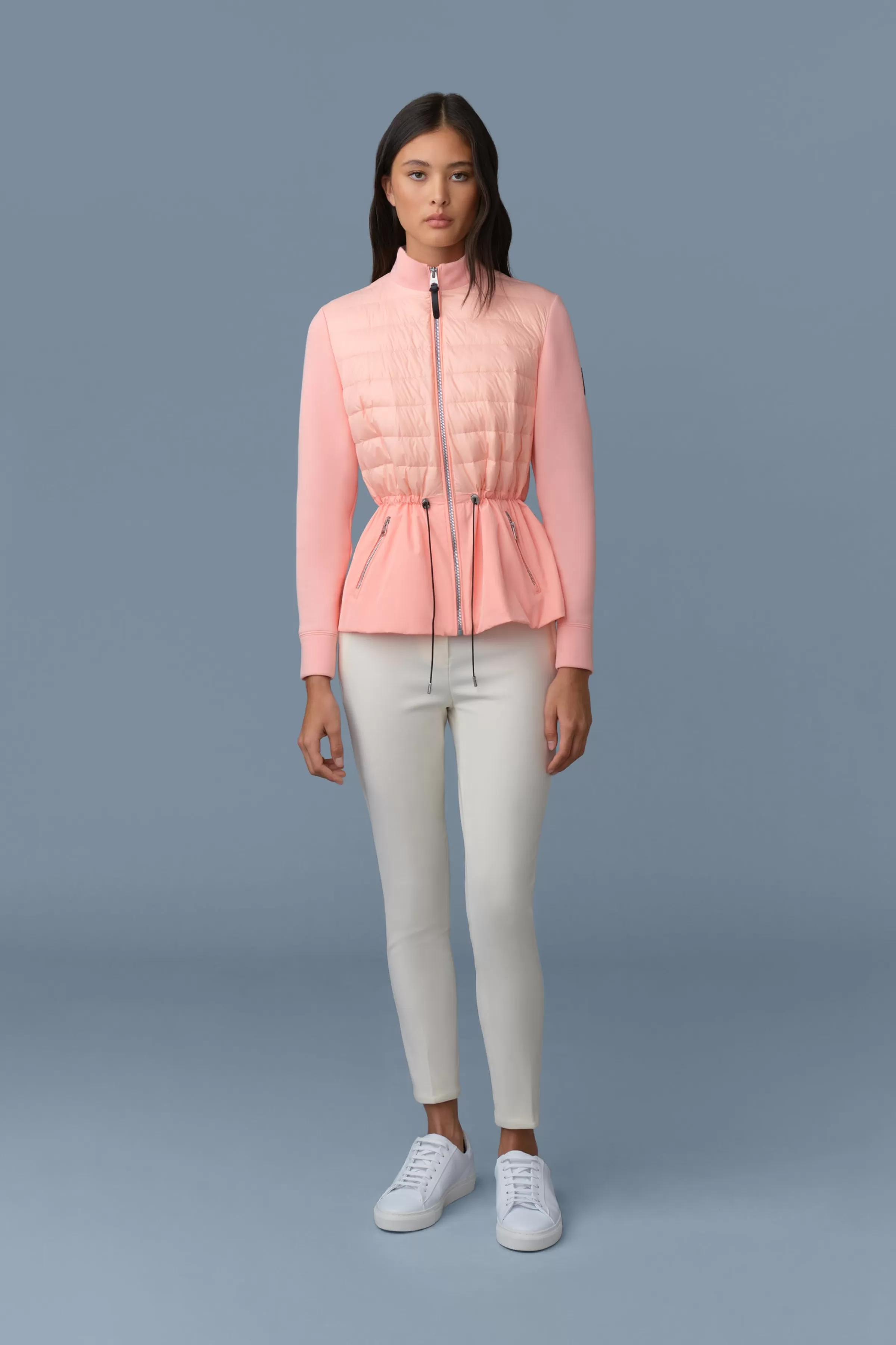 Joyce, Hybrid Jacket With Peplum For Ladies | ® US | Mackage Hot