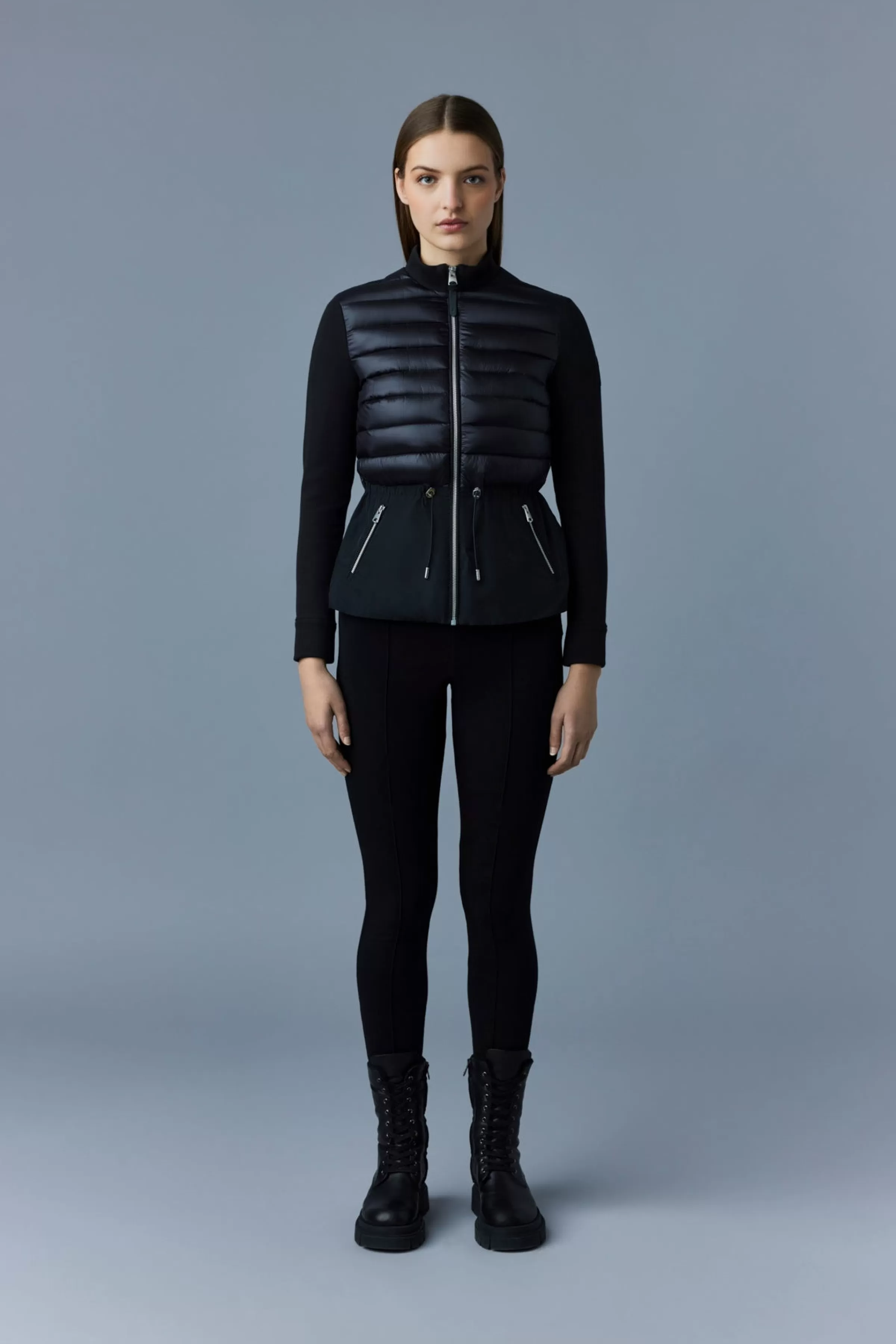 Joyce, Hybrid Jacket With Peplum For Ladies | ® US | Mackage Hot