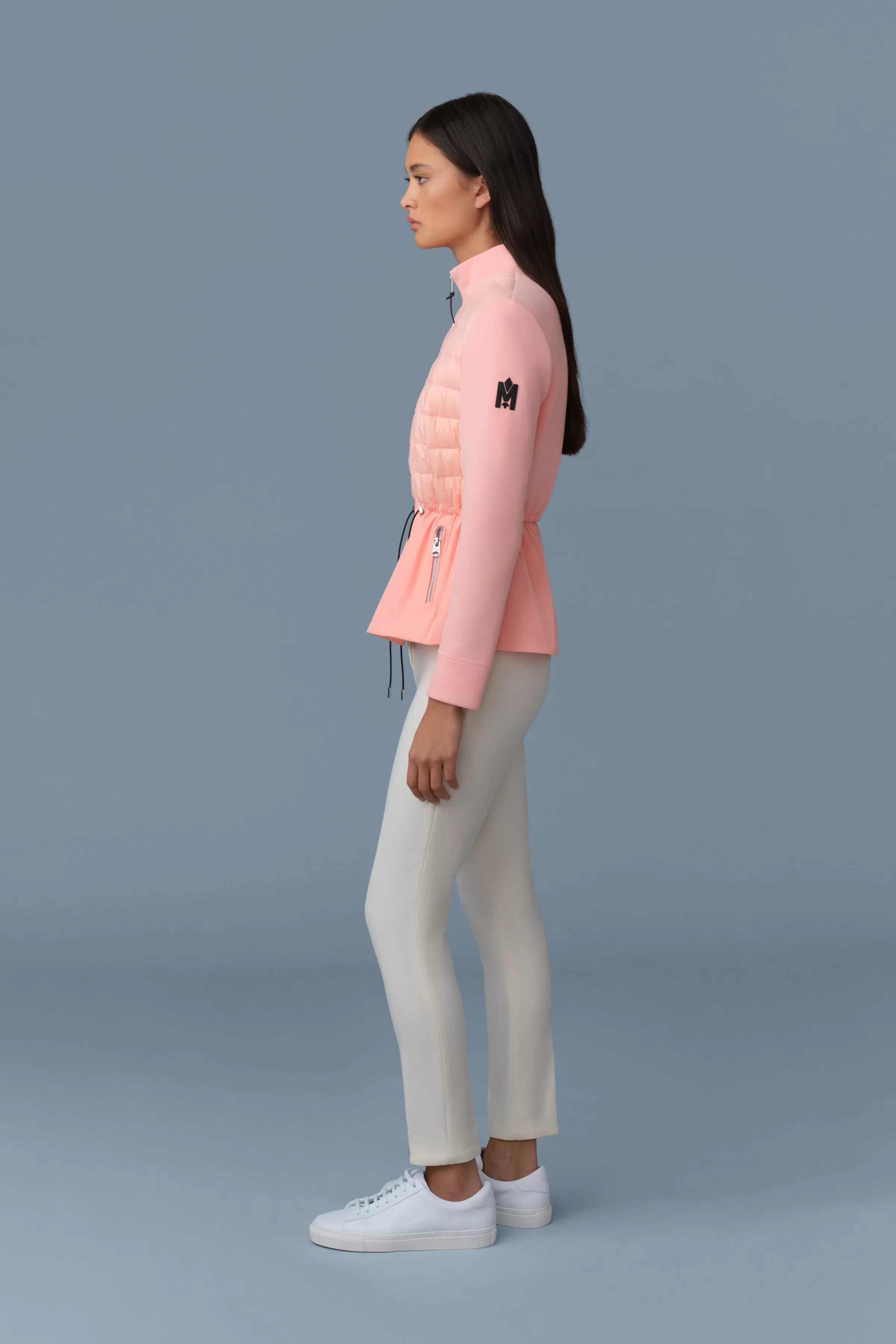 Joyce, Hybrid Jacket With Peplum For Ladies | ® US | Mackage Hot