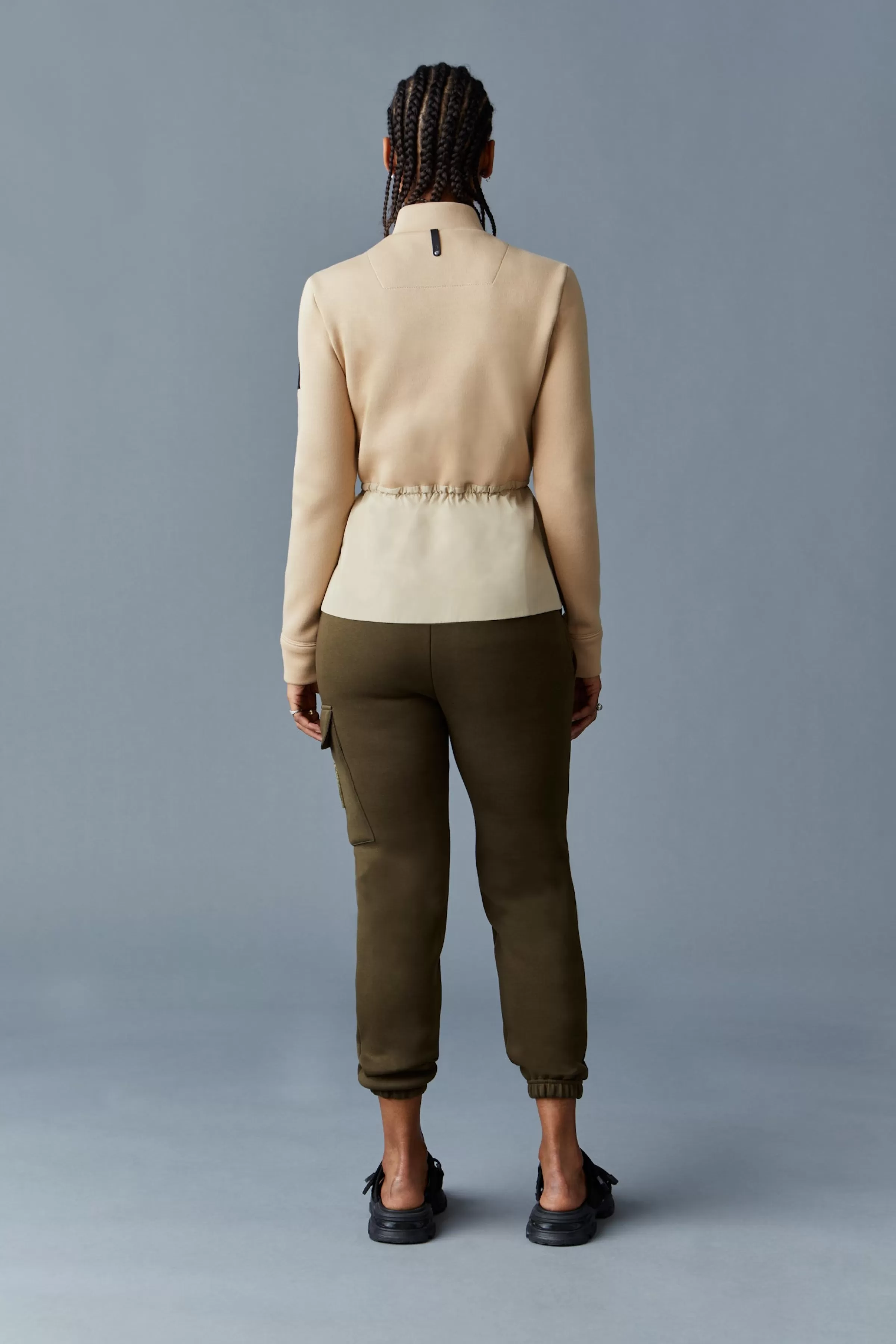 Joyce, Hybrid Jacket With Peplum For Ladies | ® US | Mackage Hot