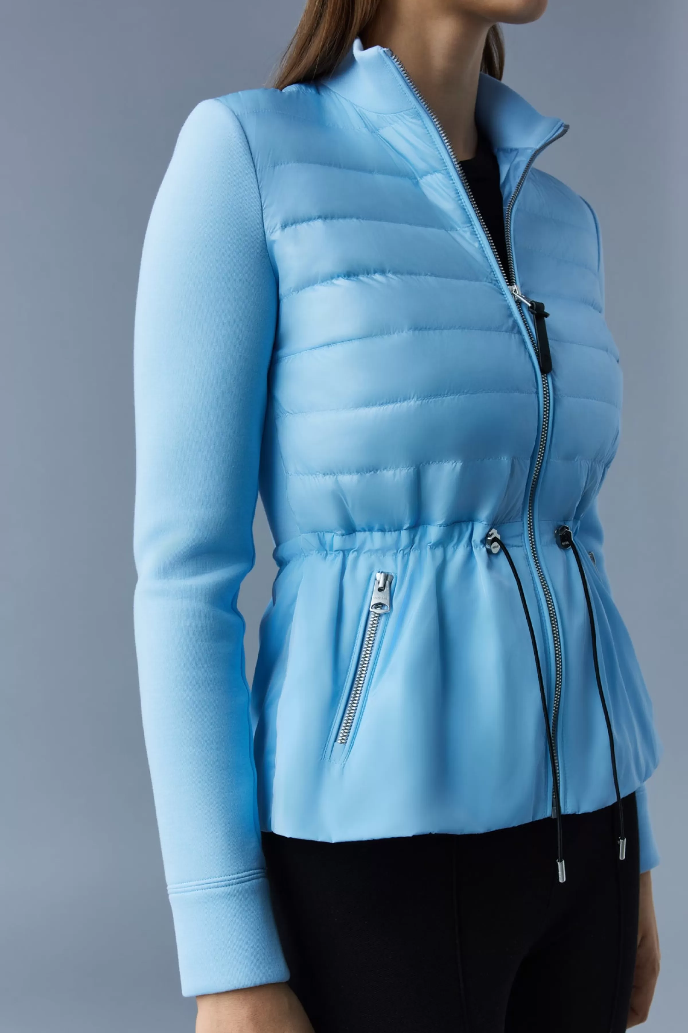 Joyce, Hybrid Jacket With Peplum For Ladies | ® US | Mackage Hot