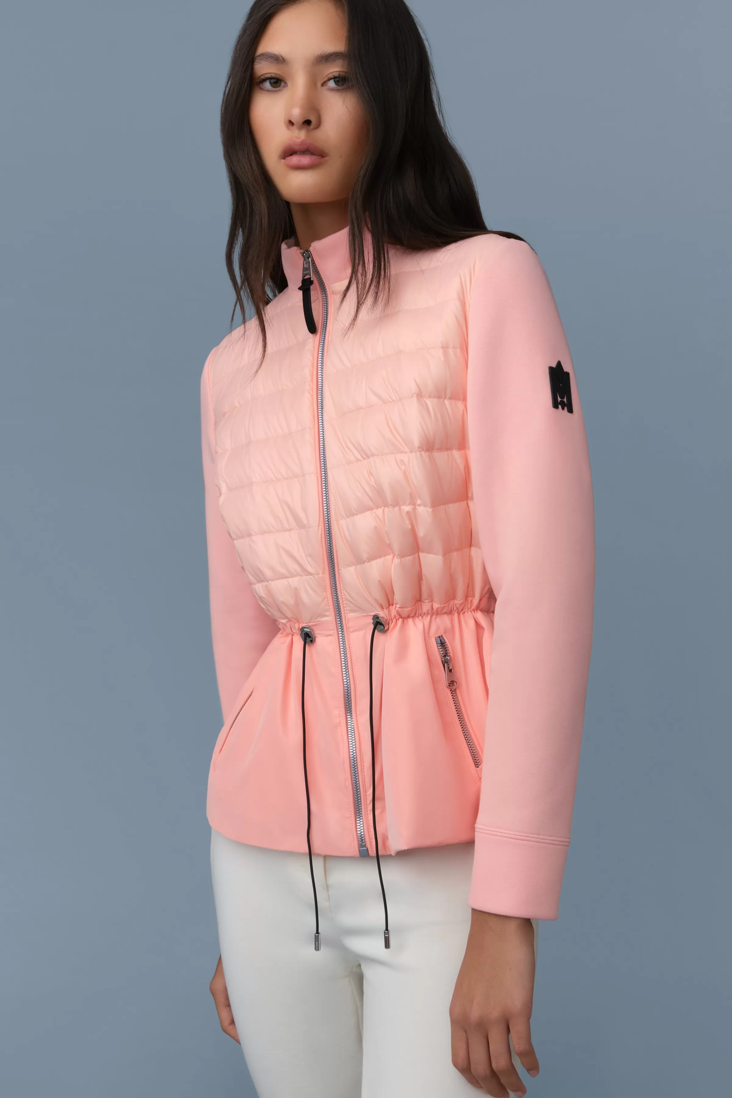 Joyce, Hybrid Jacket With Peplum For Ladies | ® US | Mackage Hot