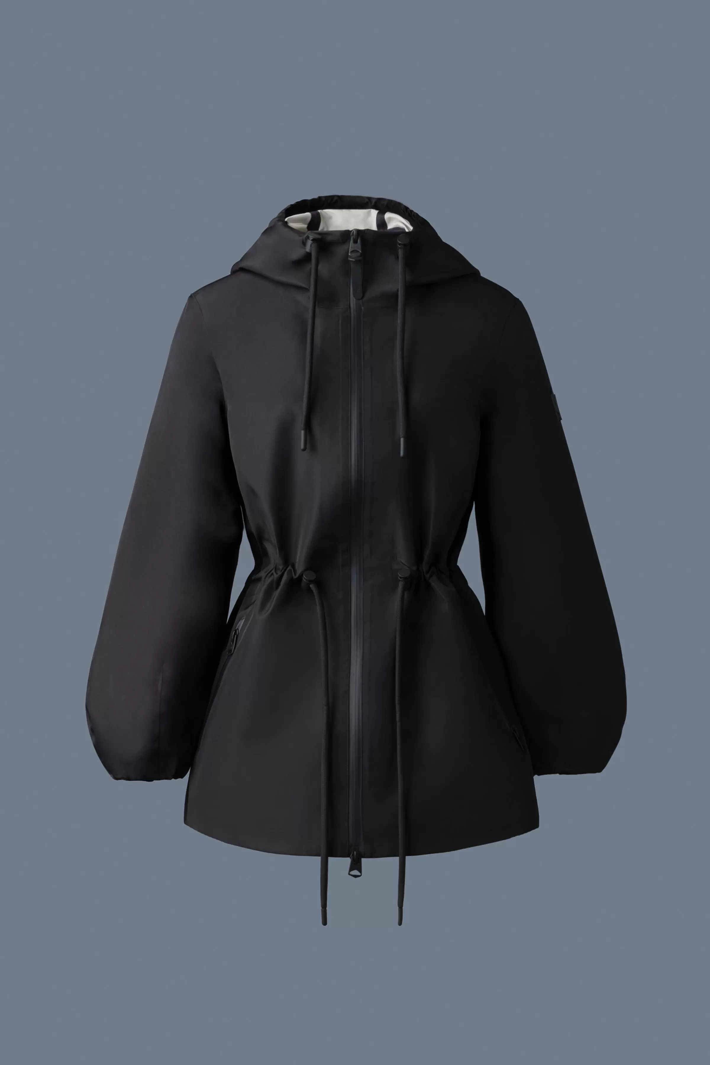 Kalea, Technical Rain Jacket With Drawcord Waist | ® US | Mackage Best