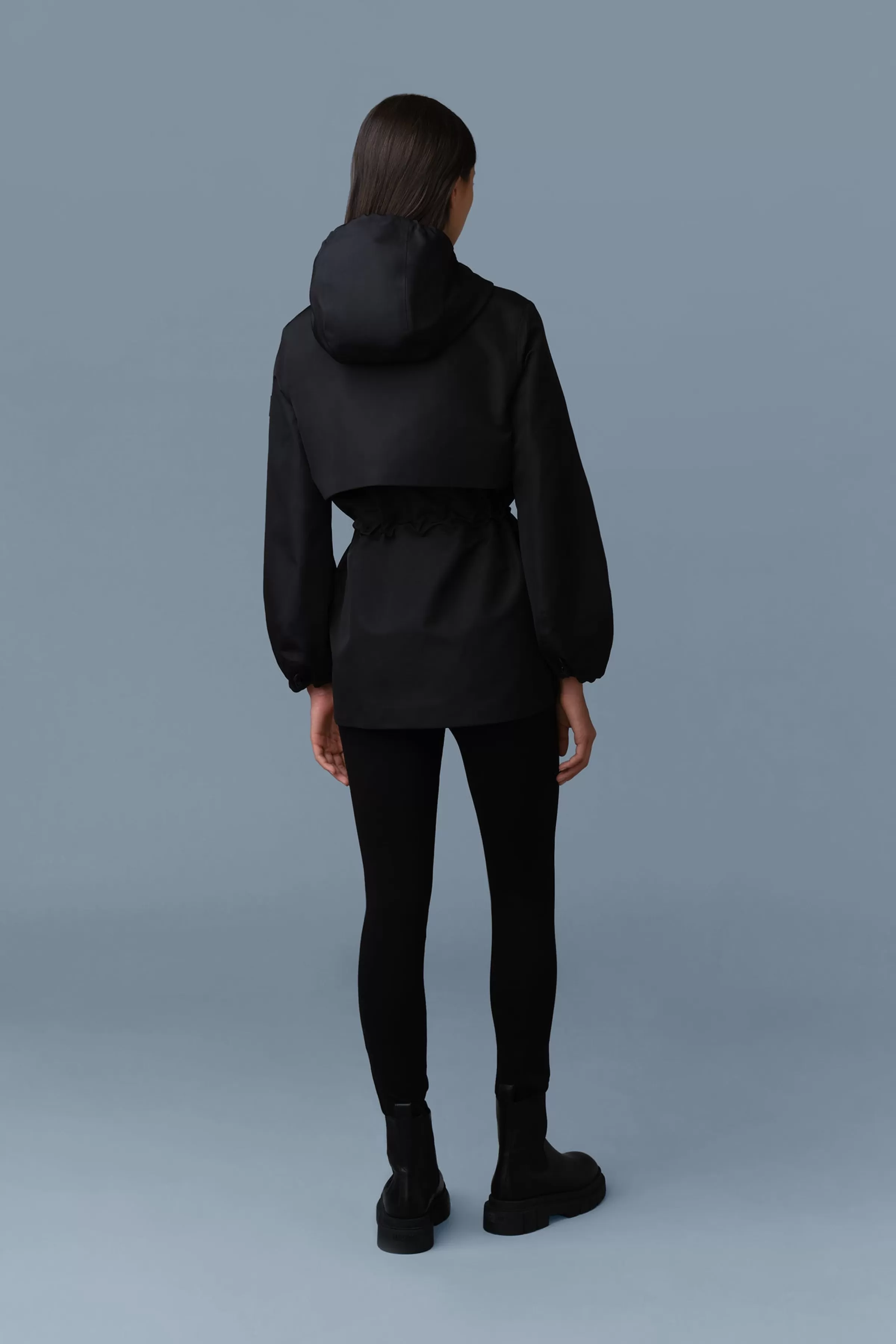 Kalea, Technical Rain Jacket With Drawcord Waist | ® US | Mackage Best