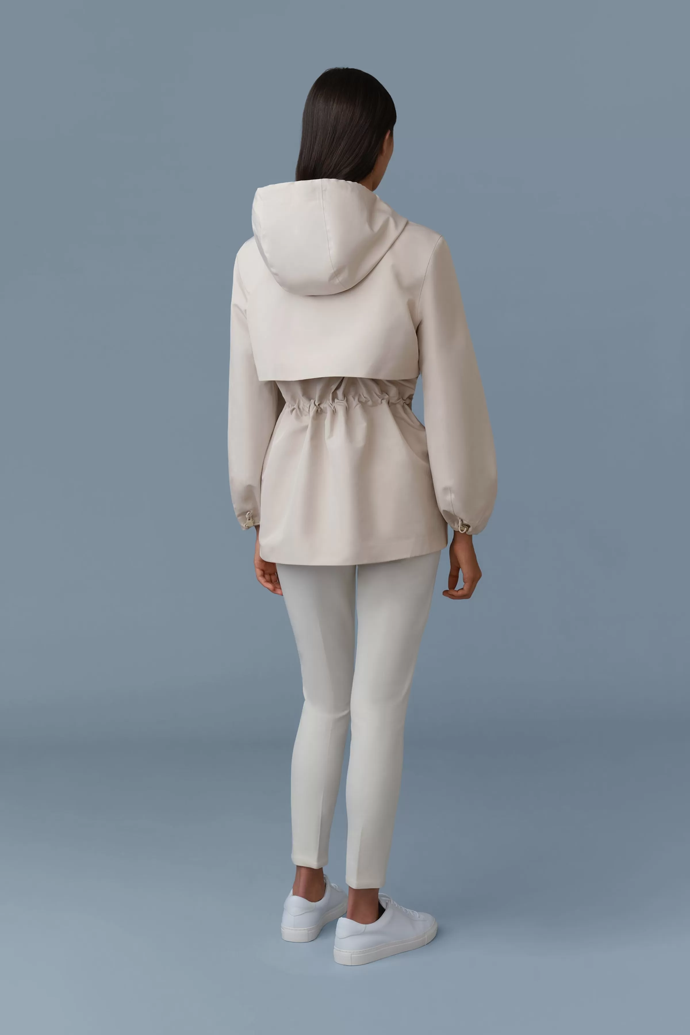 Kalea, Technical Rain Jacket With Drawcord Waist | ® US | Mackage Best