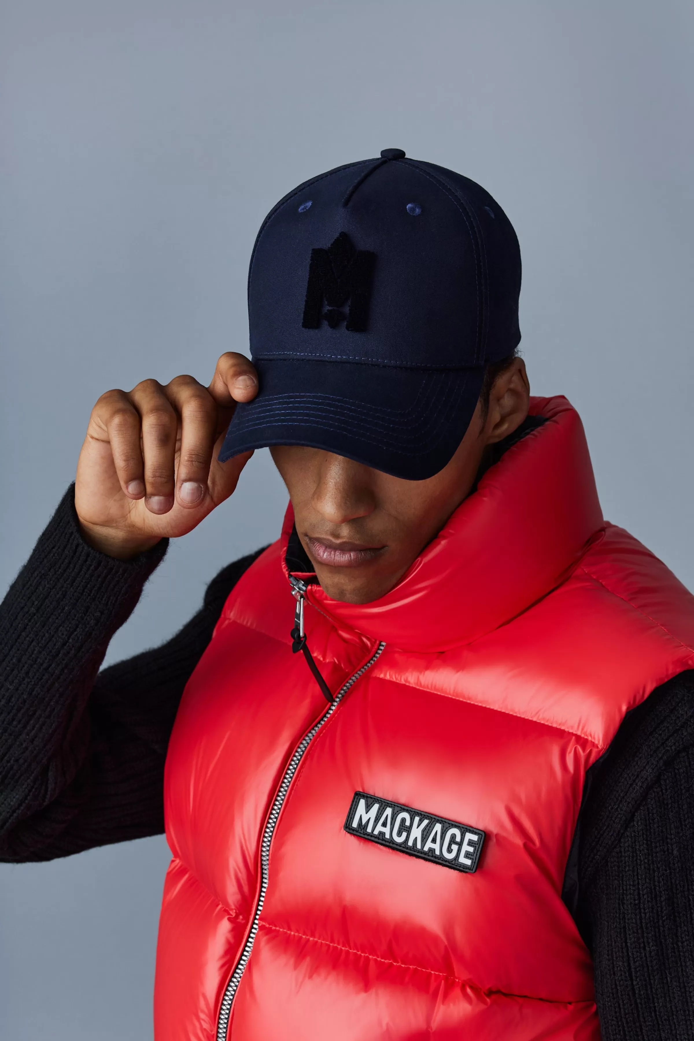 Kane, Lustrous Light Down Vest With Funnel Collar For Men | ® US | Mackage New