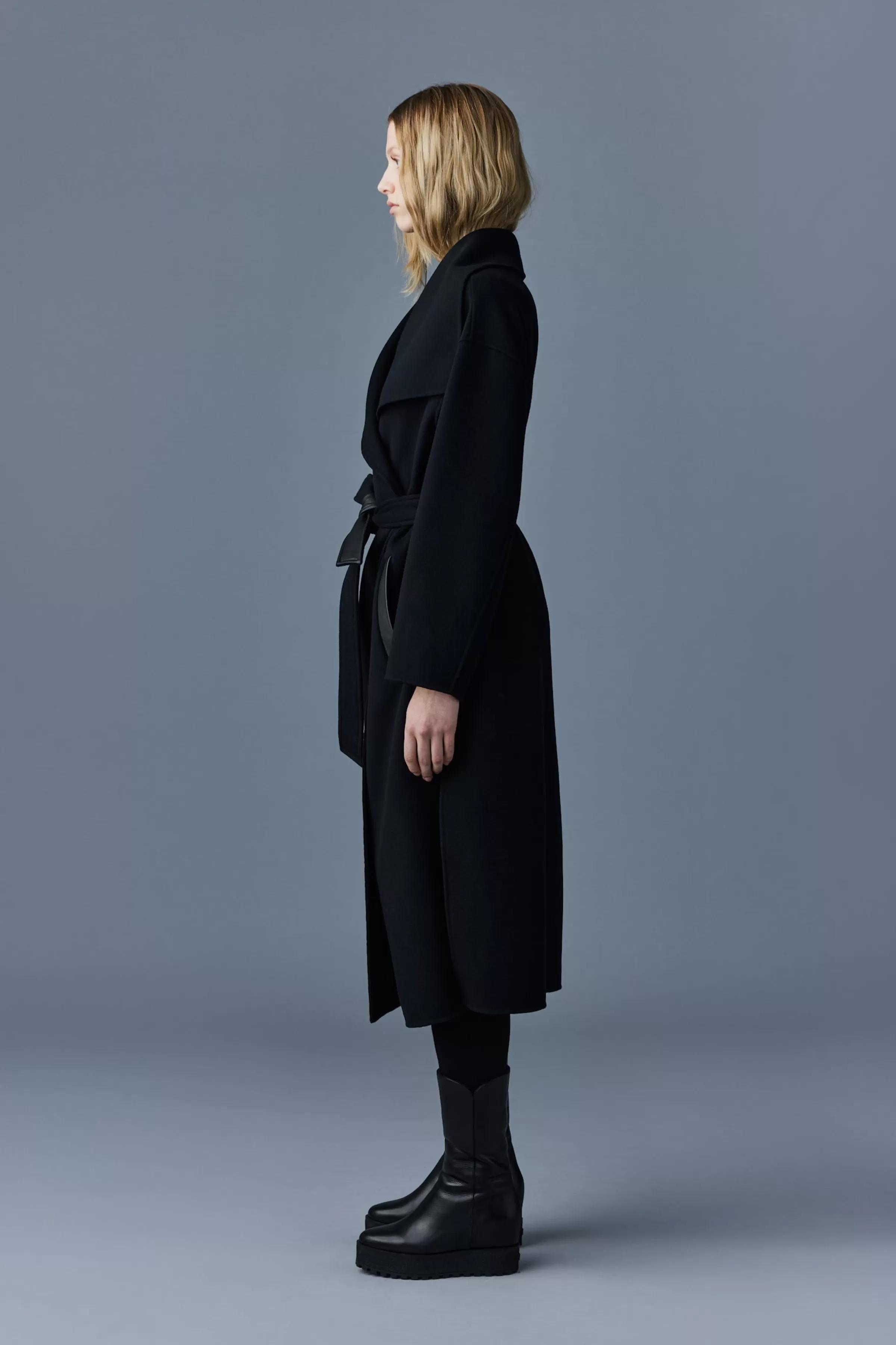 Kate, Double-face Wool Robe Coat For Ladies | ® US | Mackage Online