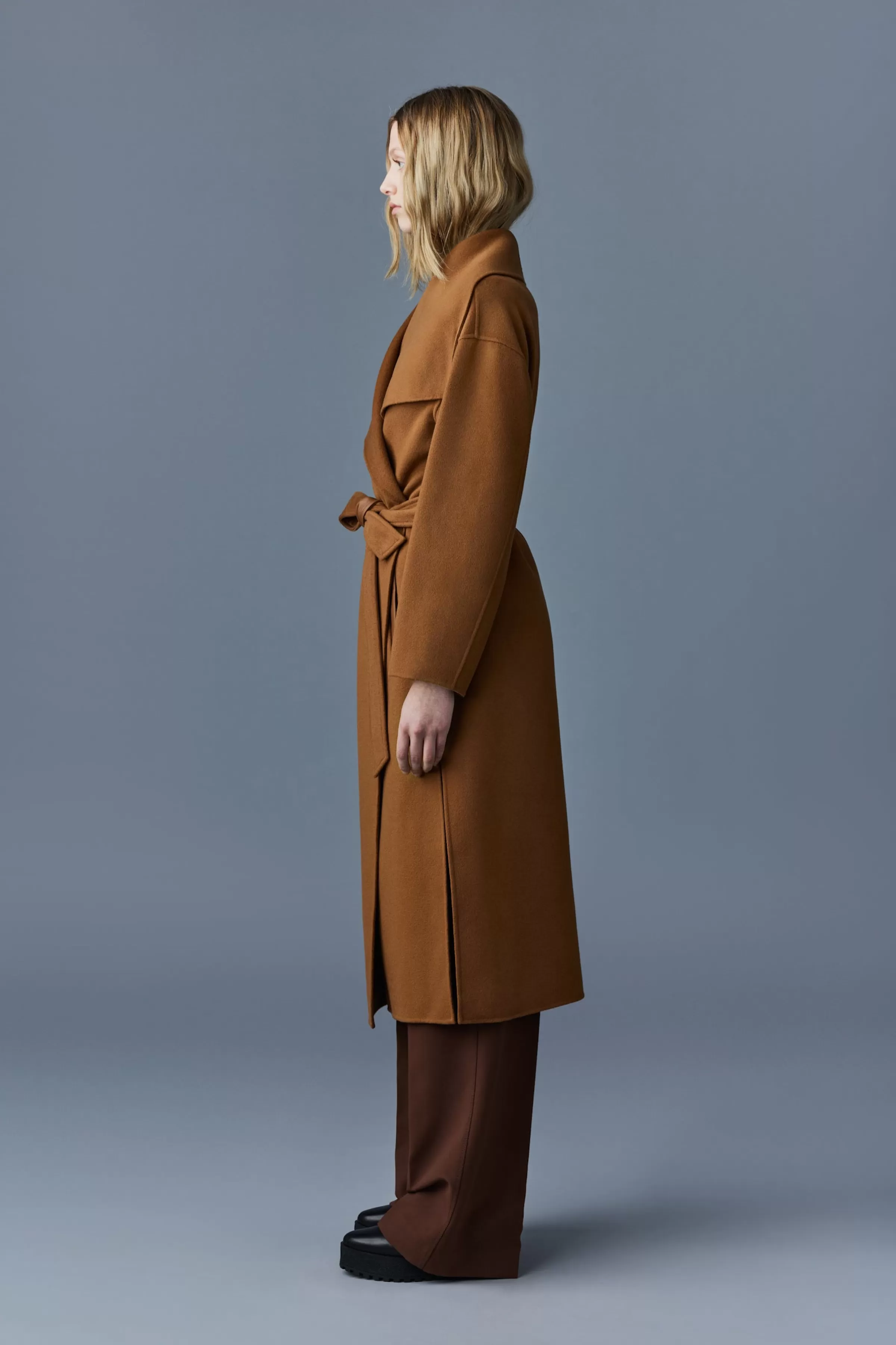 Kate, Double-face Wool Robe Coat For Ladies | ® US | Mackage Online